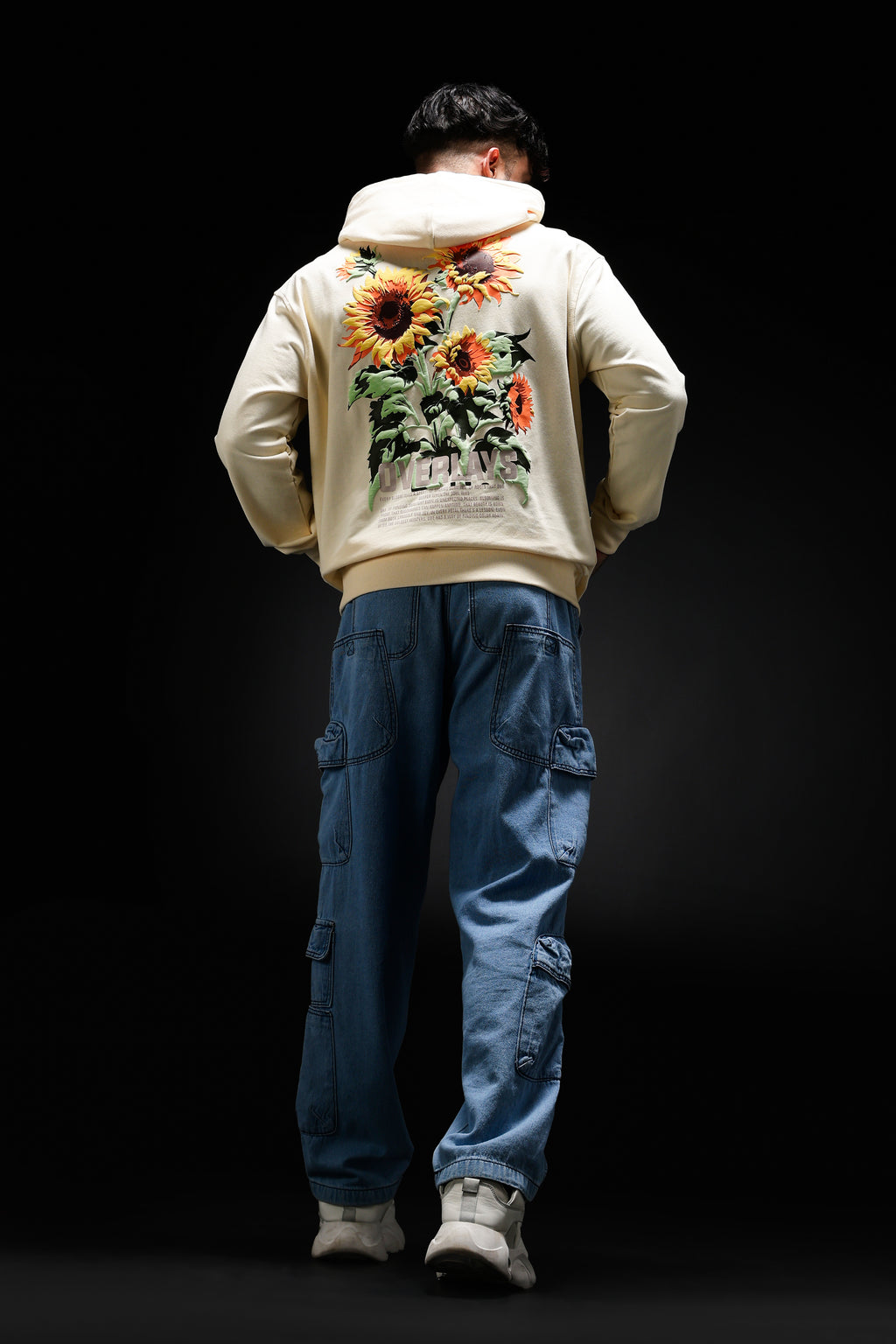 Sunflower Beige Oversized Hoodie