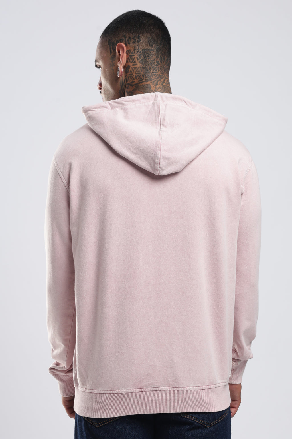 Blush Distressed hoodie