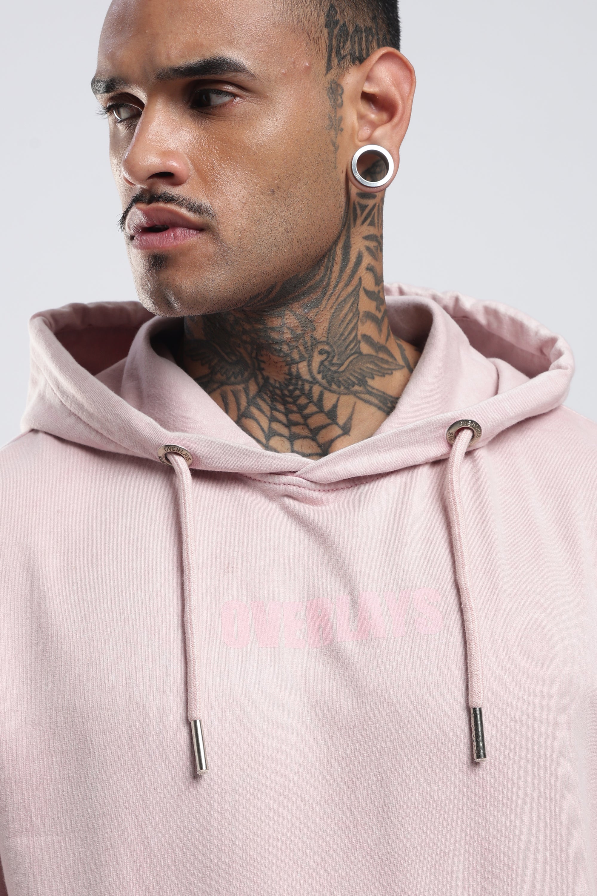 Blush Distressed hoodie
