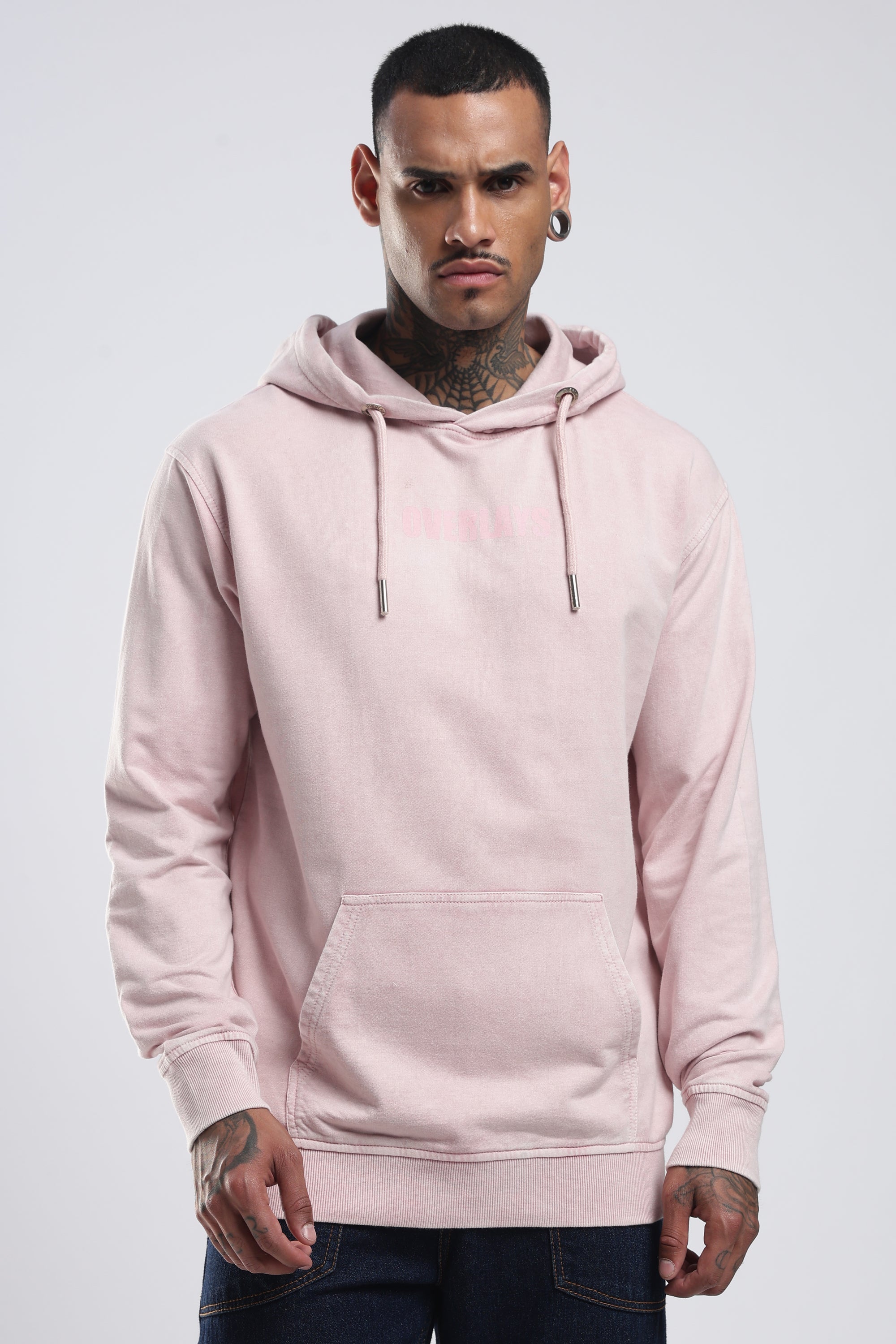 Blush Distressed hoodie