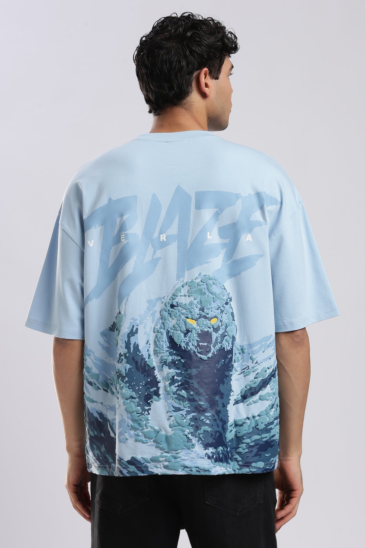 Polar Blaze Blue Oversized T-shirt