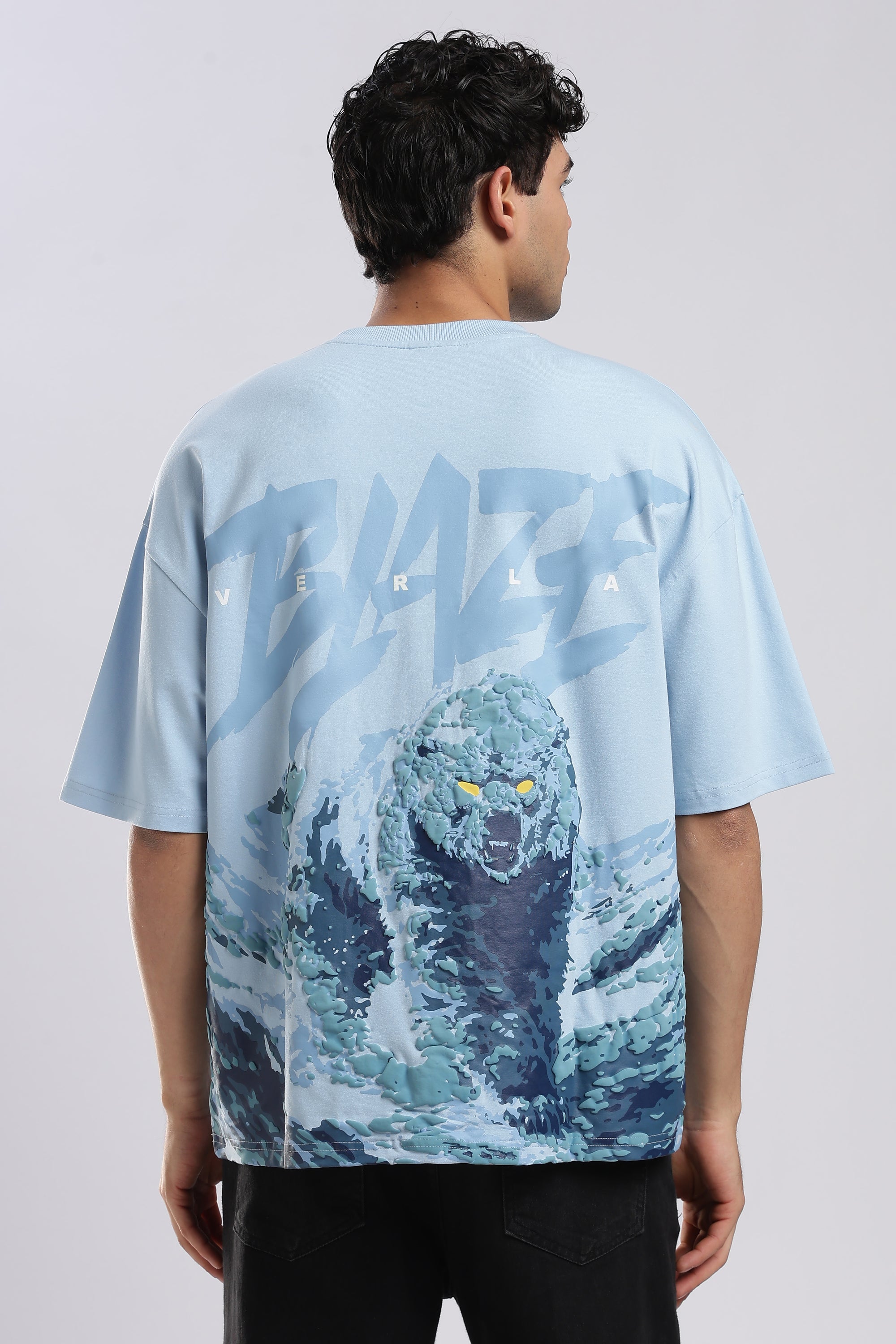 Polar Blaze Blue Oversized T-shirt