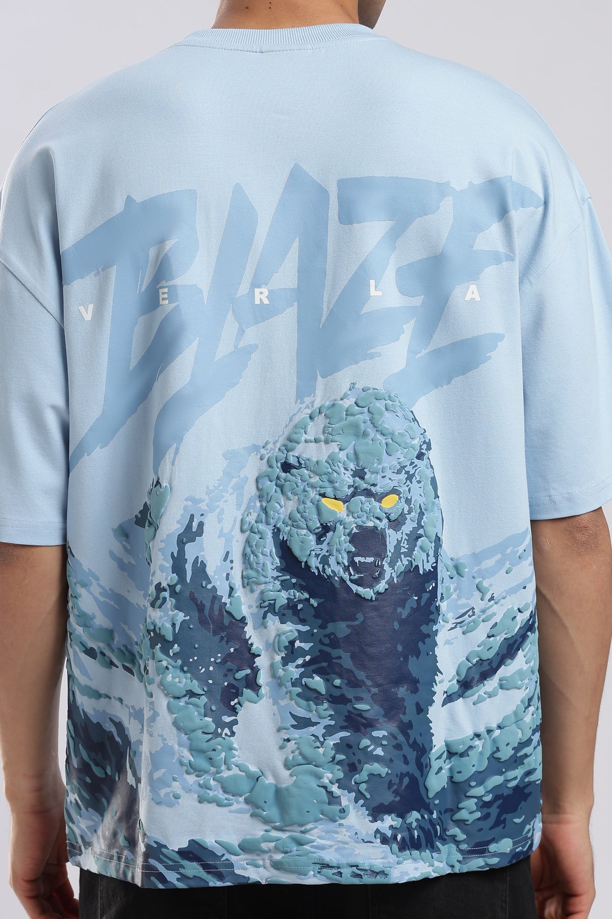 Polar Blaze Blue Oversized T-shirt