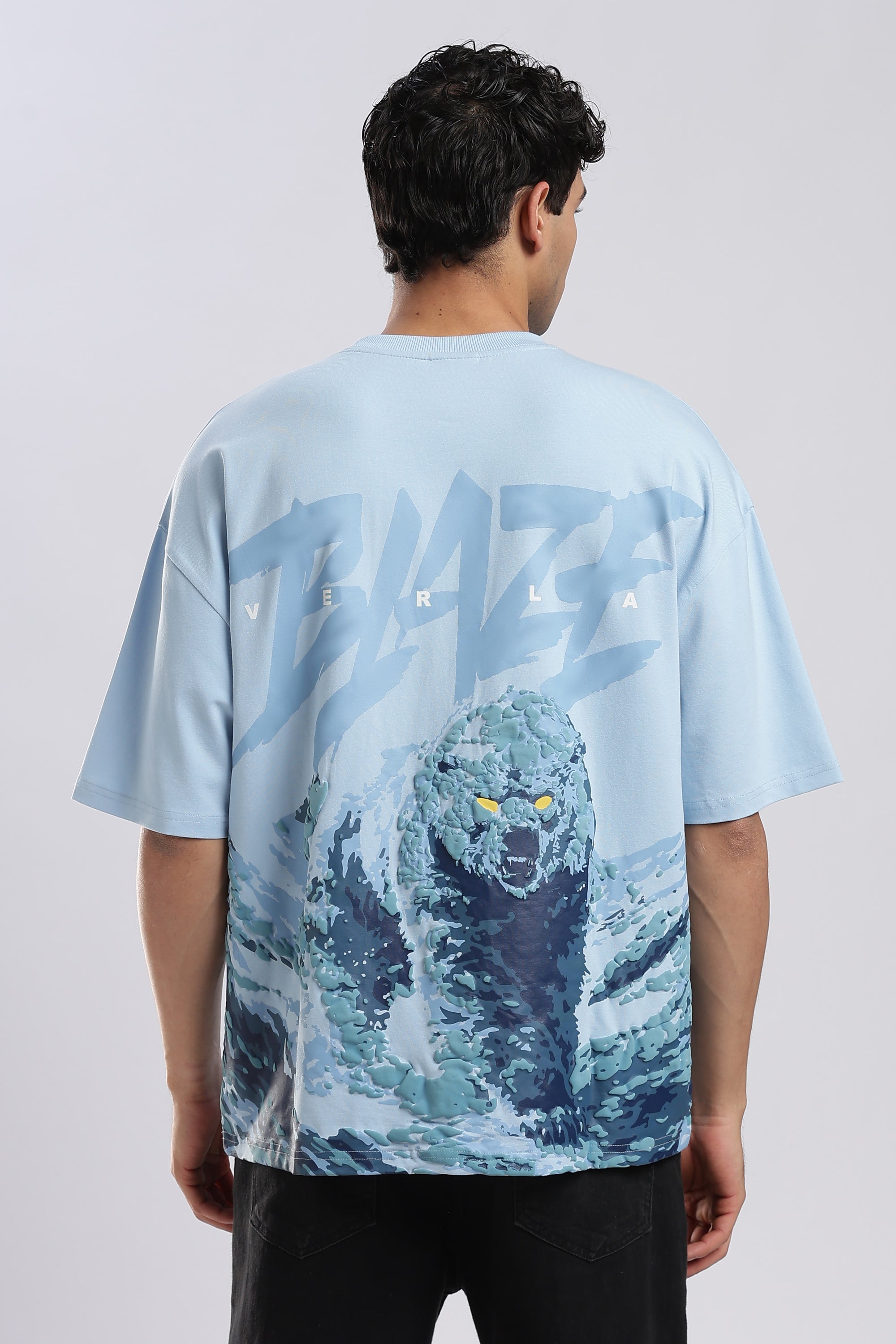 Polar Blaze Blue Oversized T-shirt