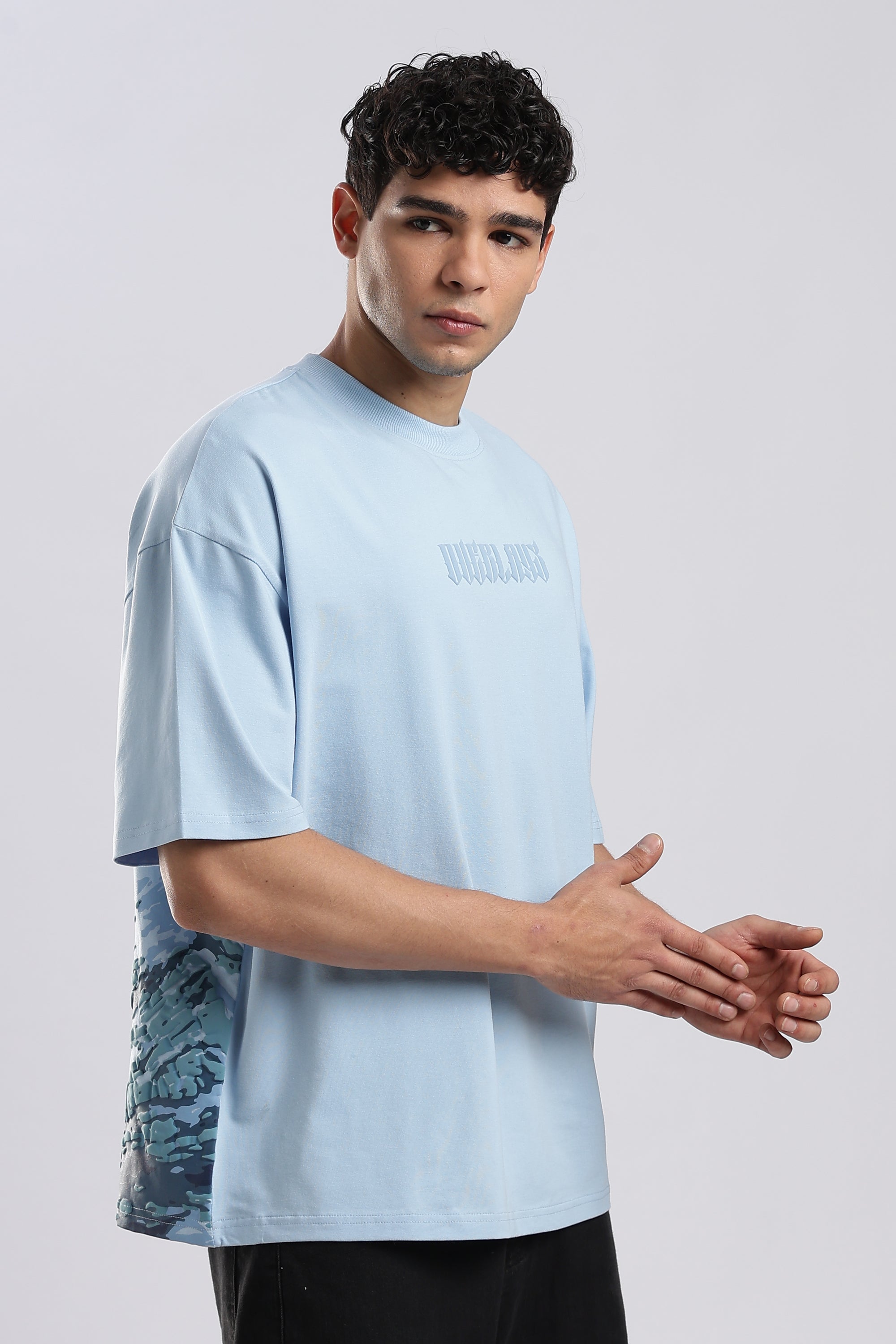 Polar Blaze Blue Oversized T-shirt
