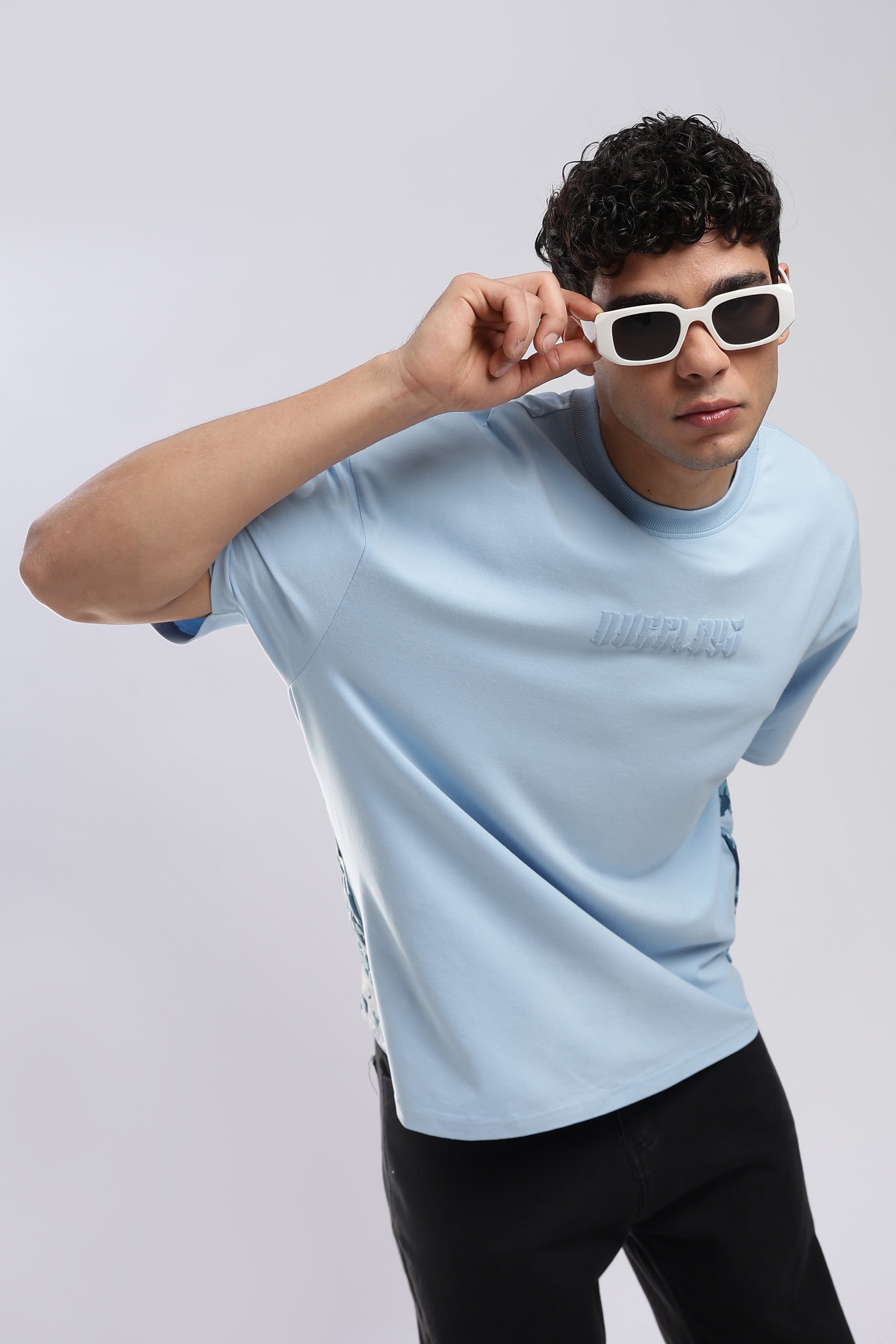 Polar Blaze Blue Oversized T-shirt
