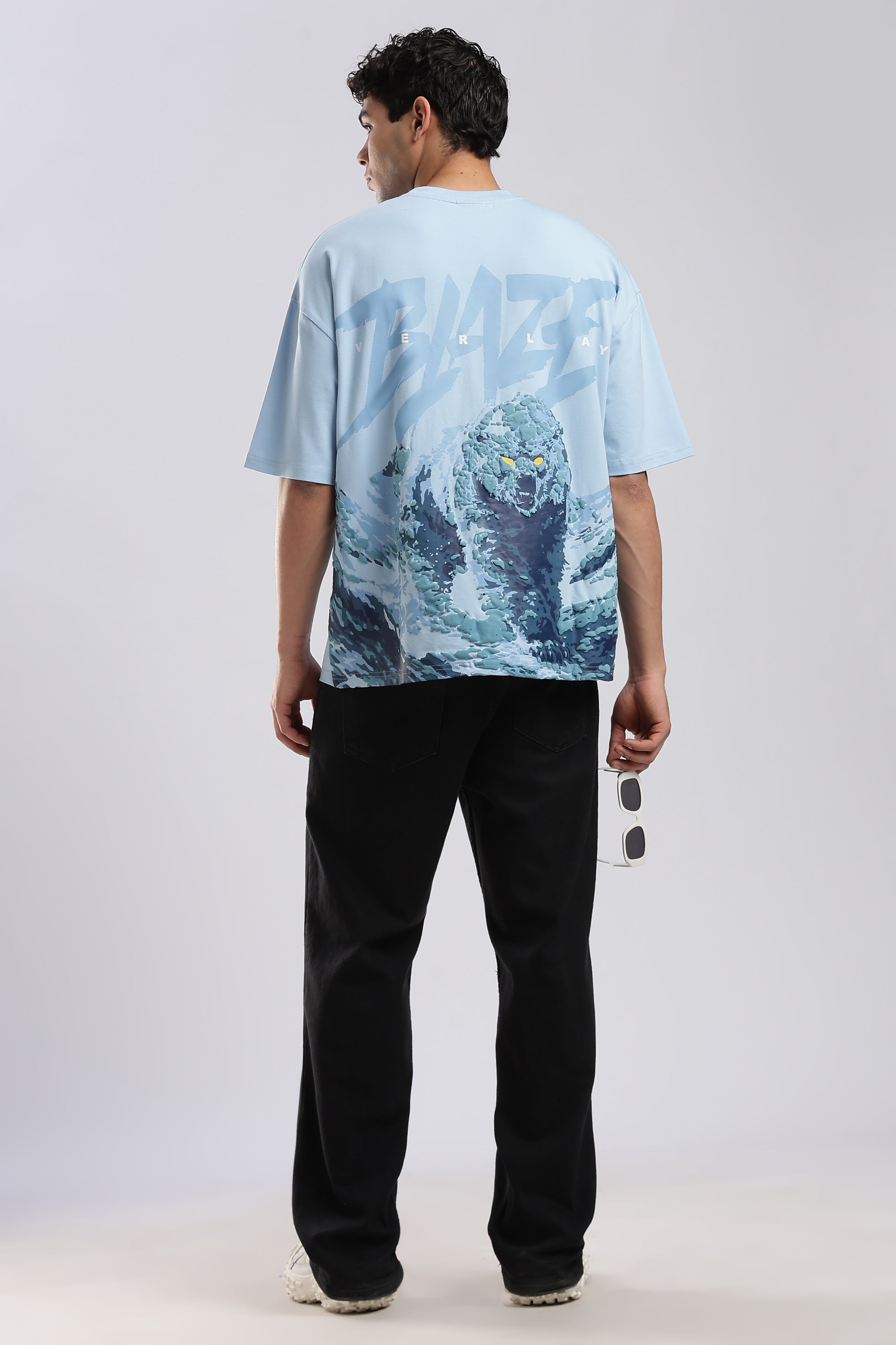 Polar Blaze Blue Oversized T-shirt