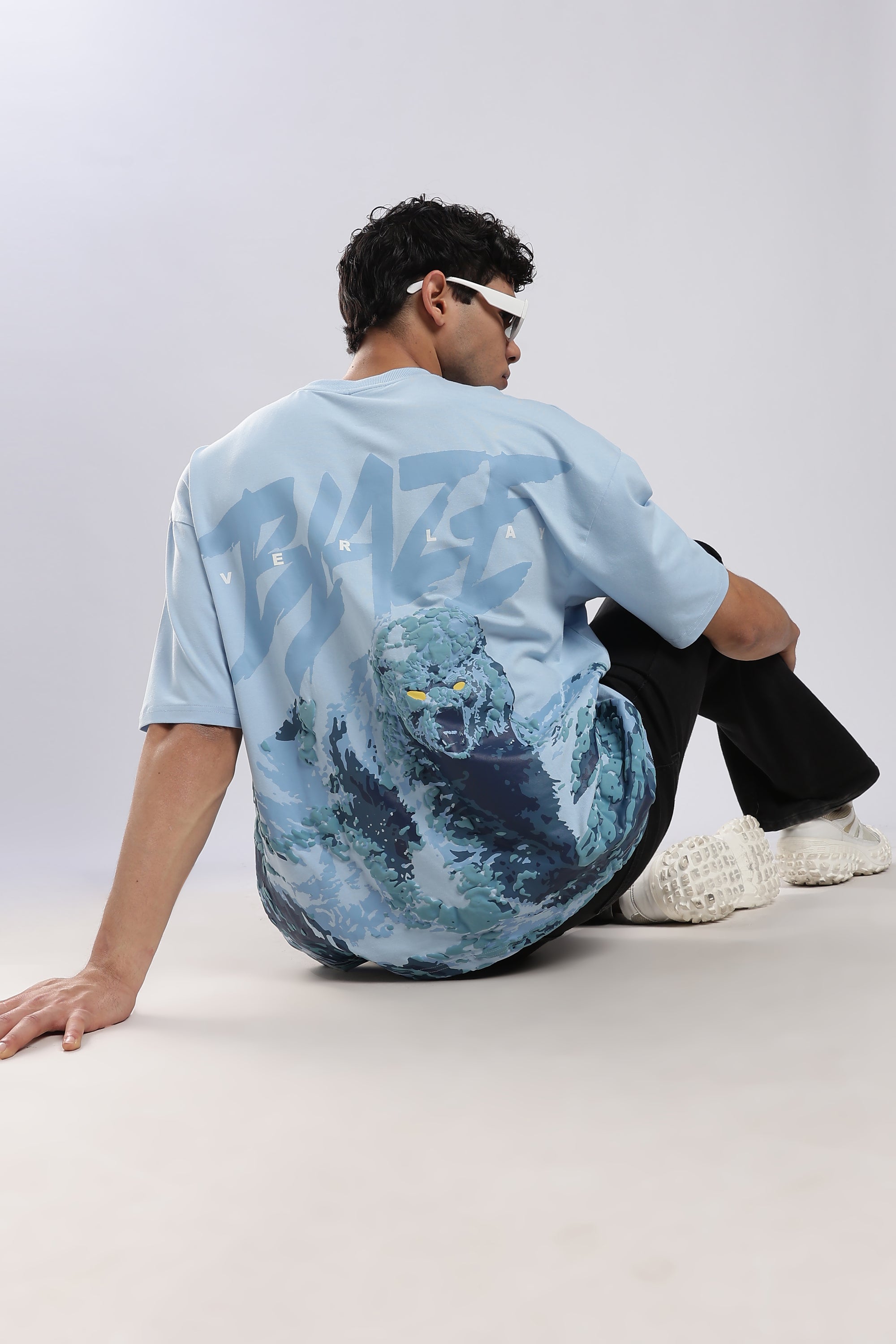 Polar Blaze Blue Oversized T-shirt