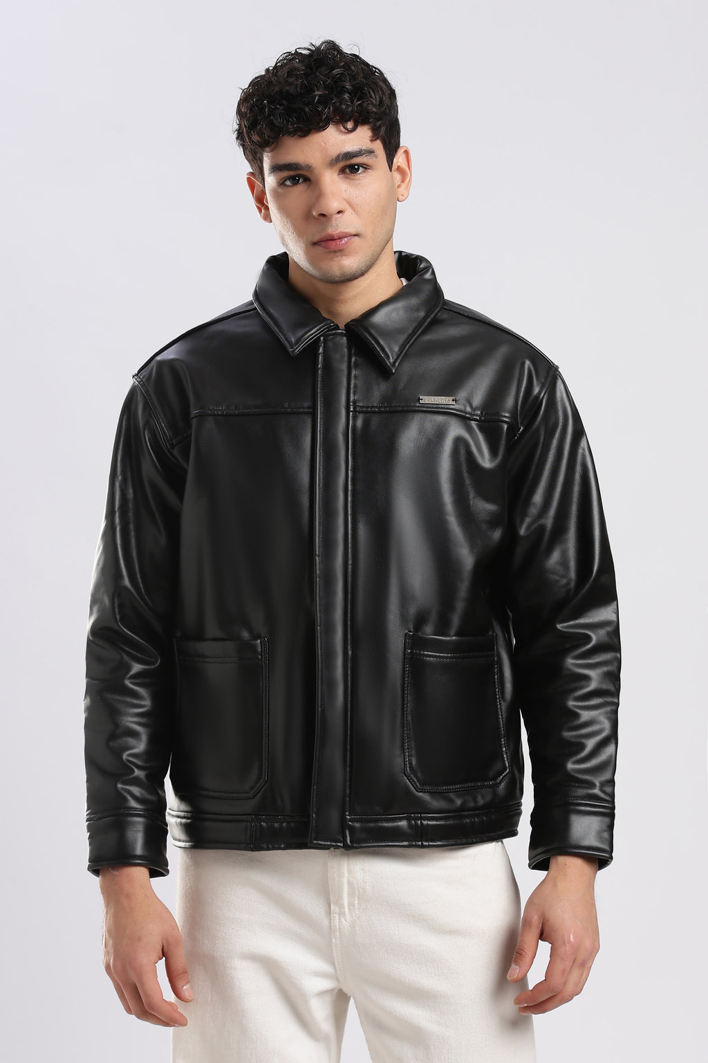 Raven Miler Faux Leather Jacket