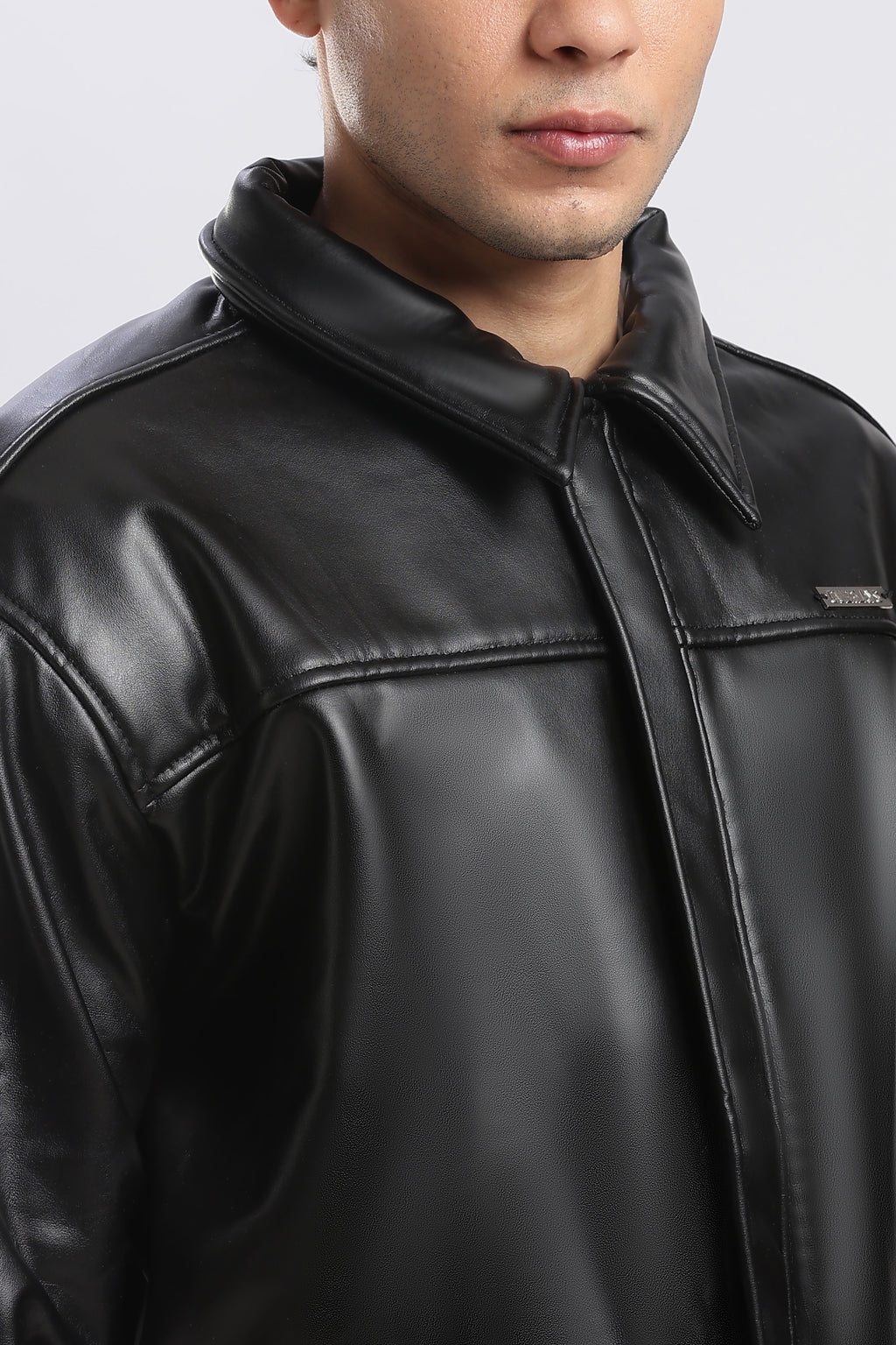 Raven Miler Faux Leather Jacket