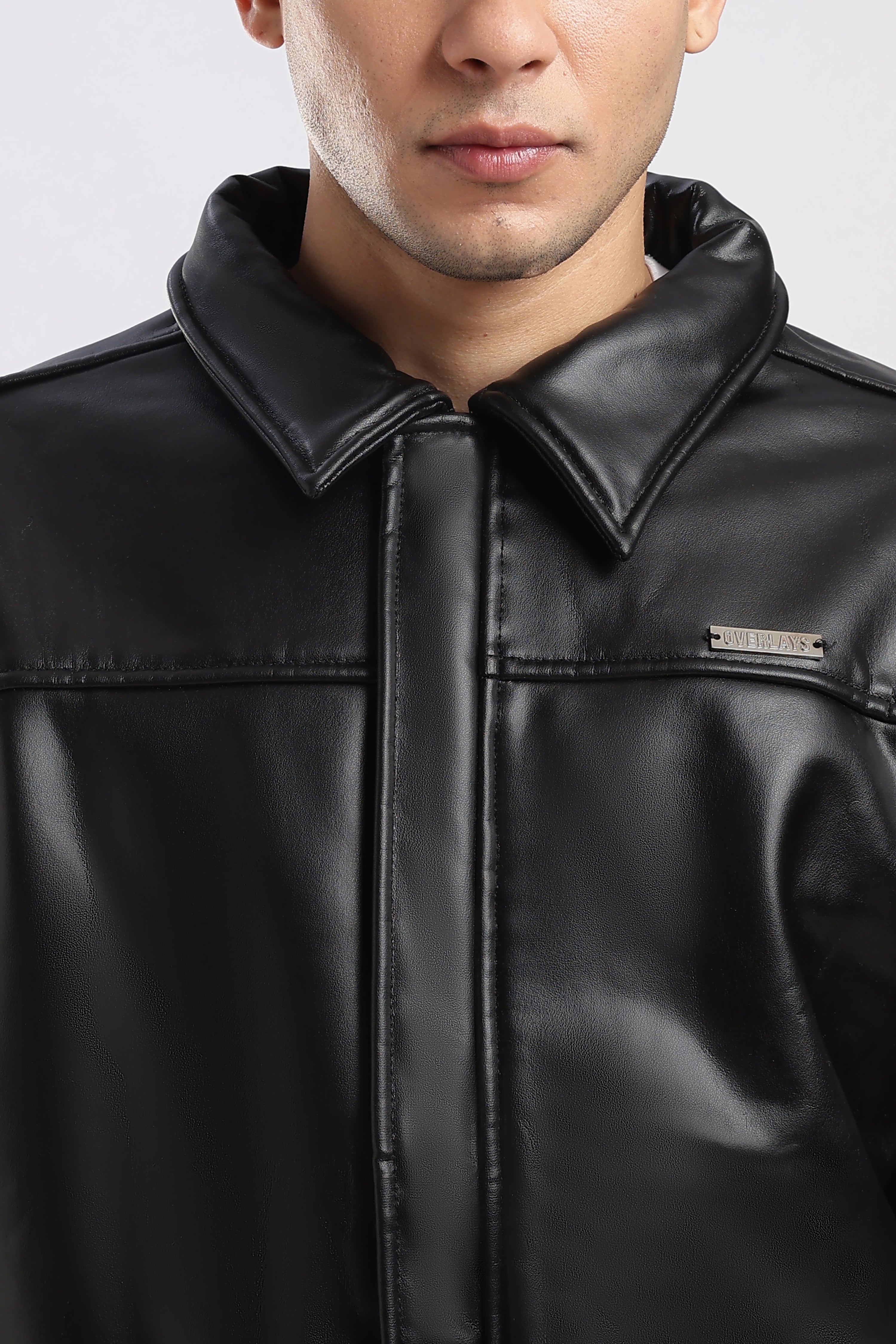 Raven Miler Faux Leather Jacket – OVERLAYS