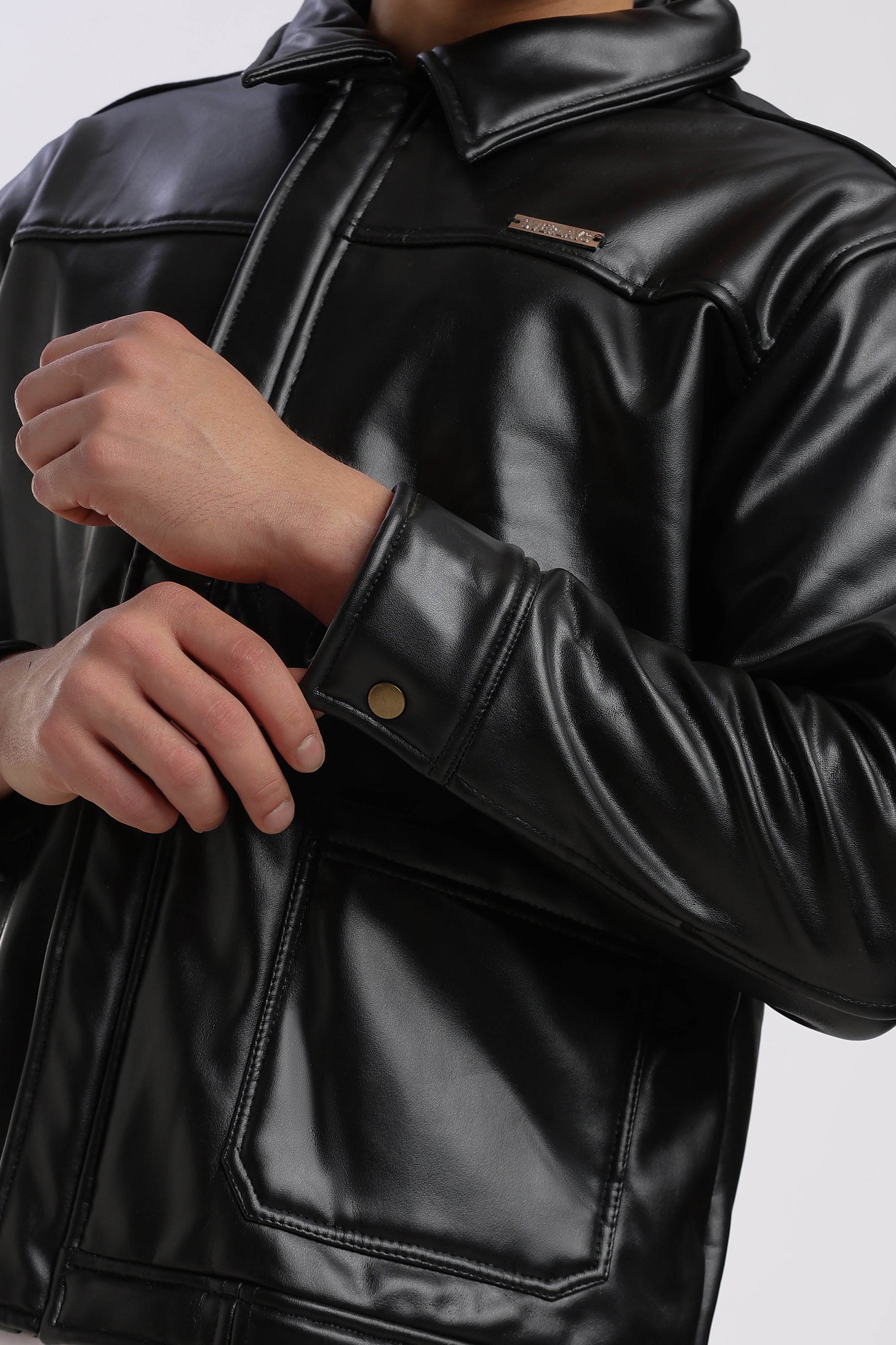 Raven Miler Faux Leather Jacket