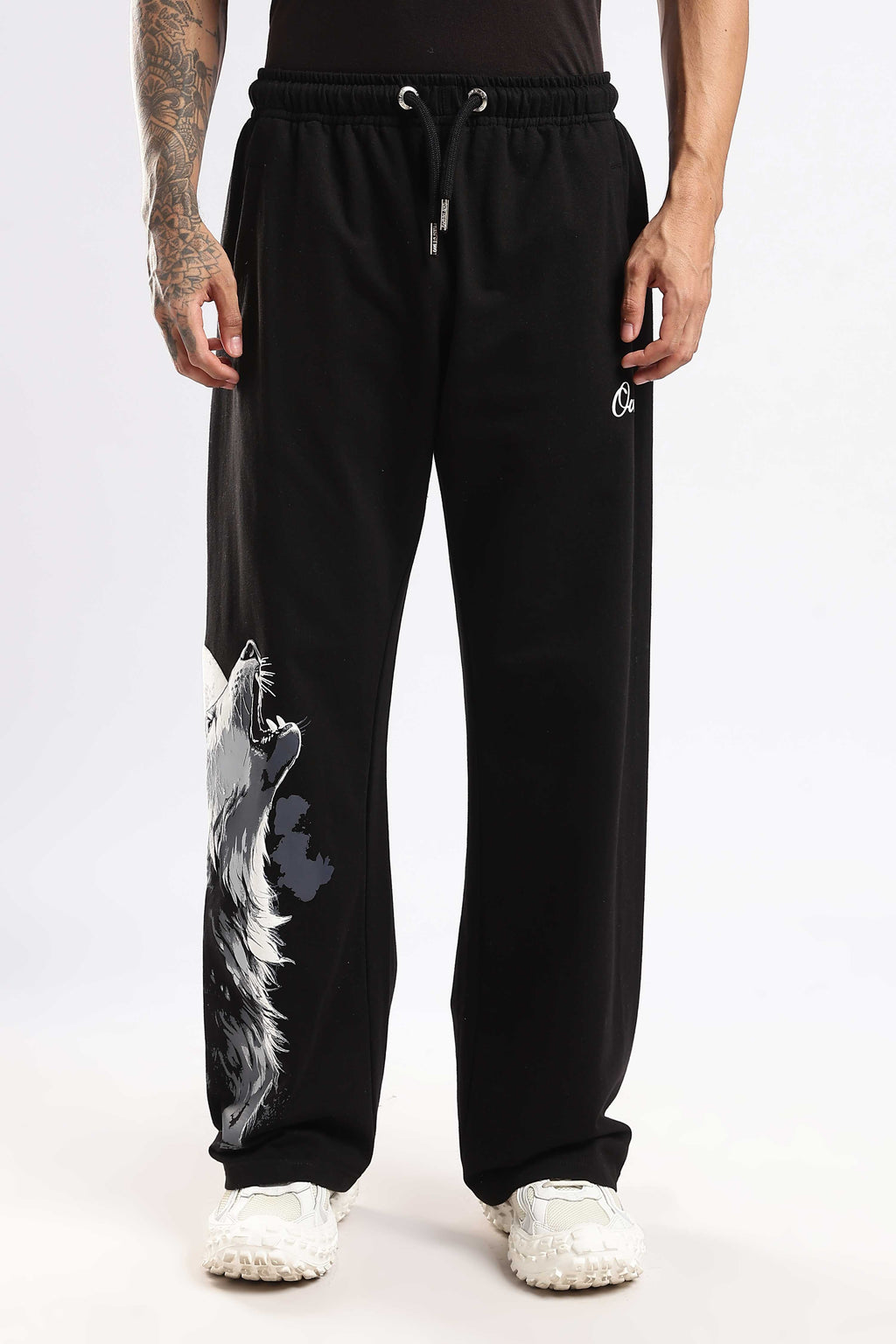 Alpha Rise heavyweight black joggers