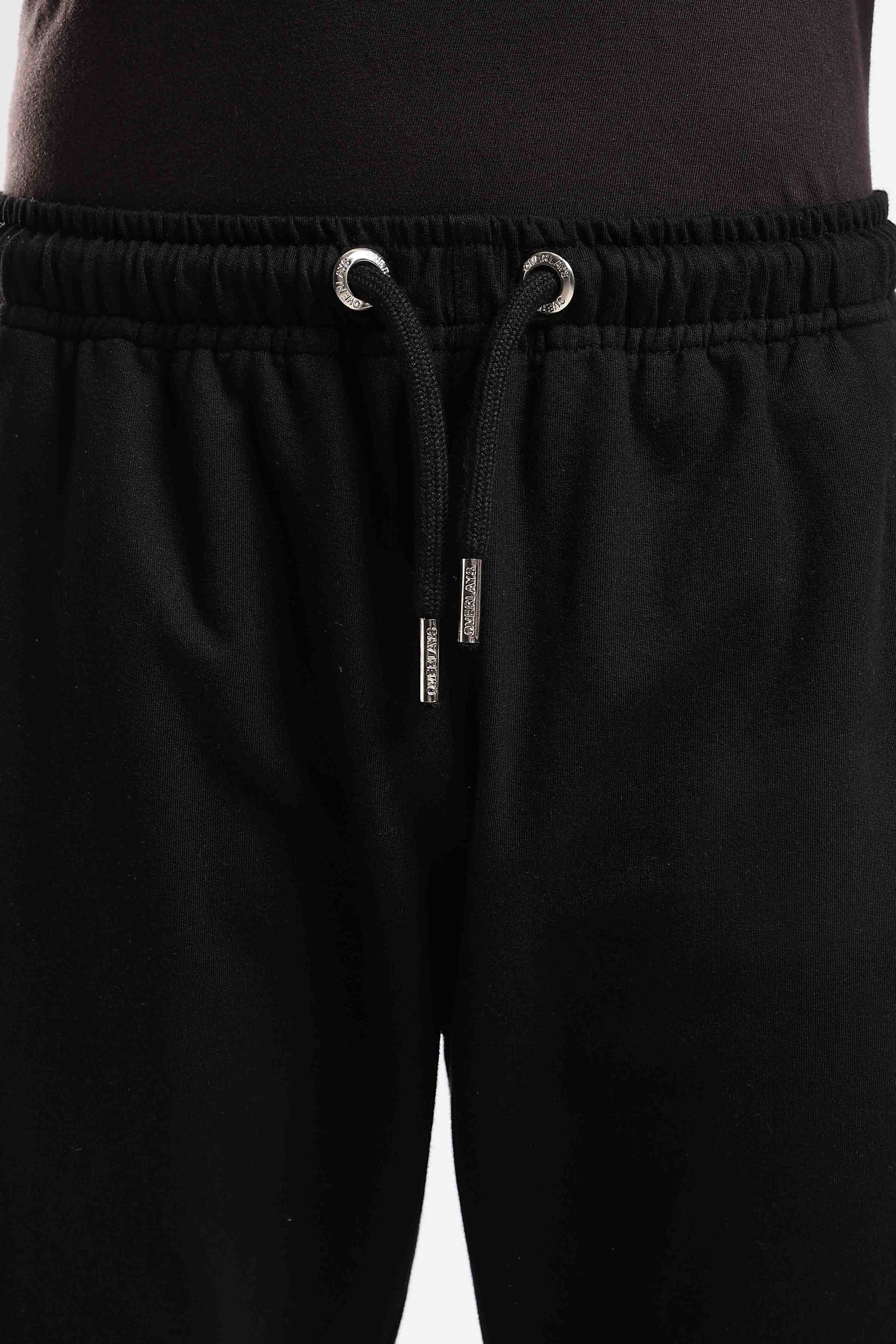 Alpha Rise heavyweight black joggers