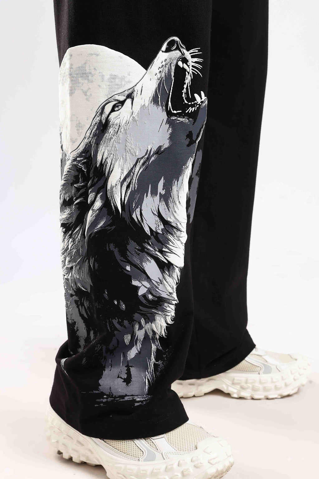 Alpha Rise heavyweight black joggers