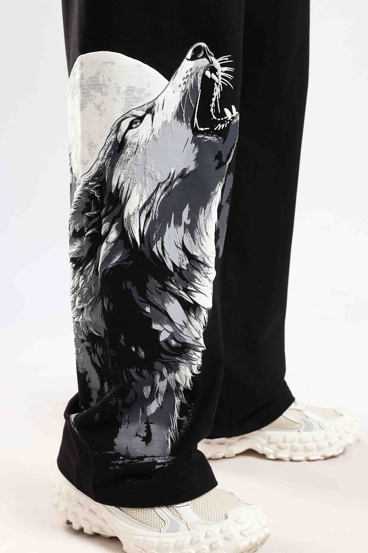 Alpha Rise heavyweight black joggers