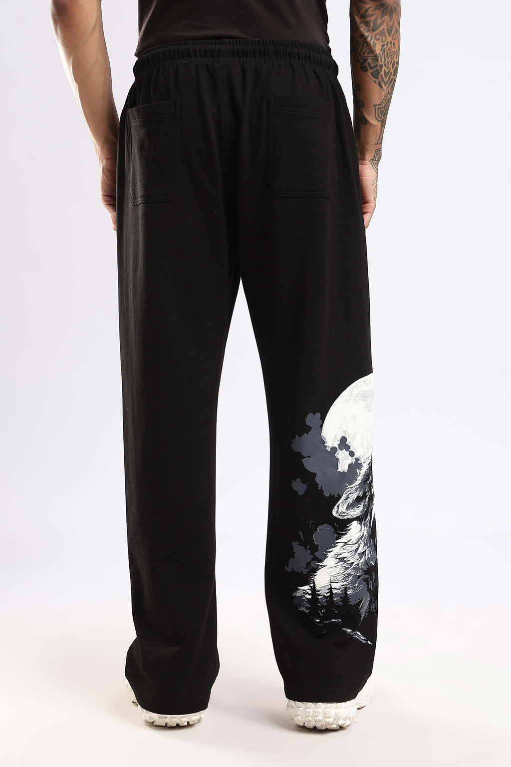 Alpha Rise heavyweight black joggers