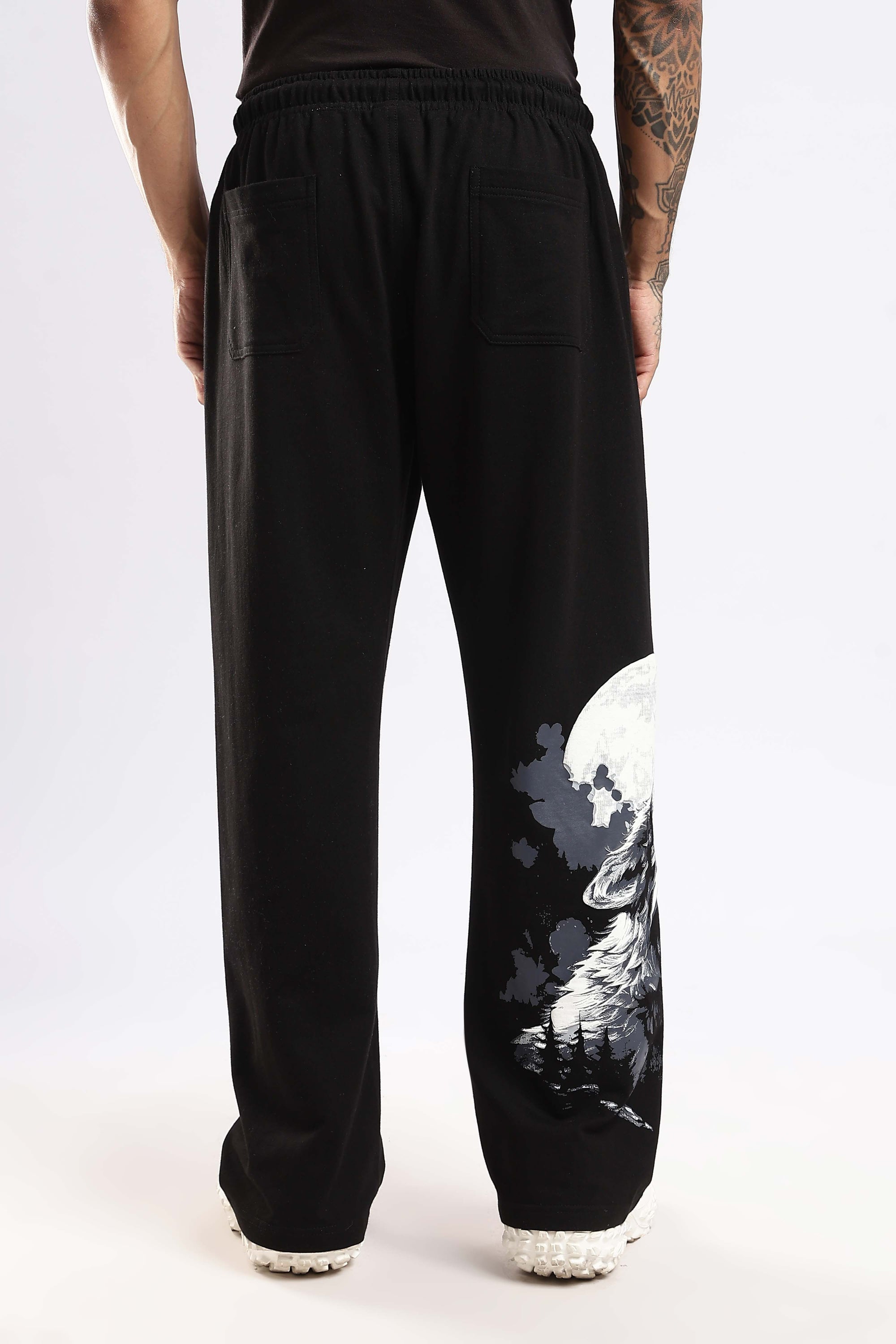 Alpha Rise heavyweight black joggers