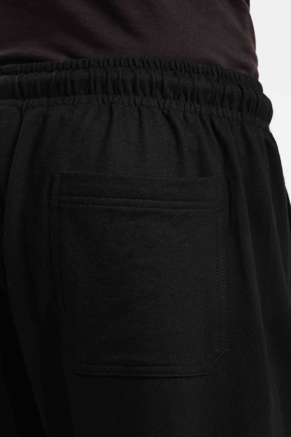 Alpha Rise heavyweight black joggers