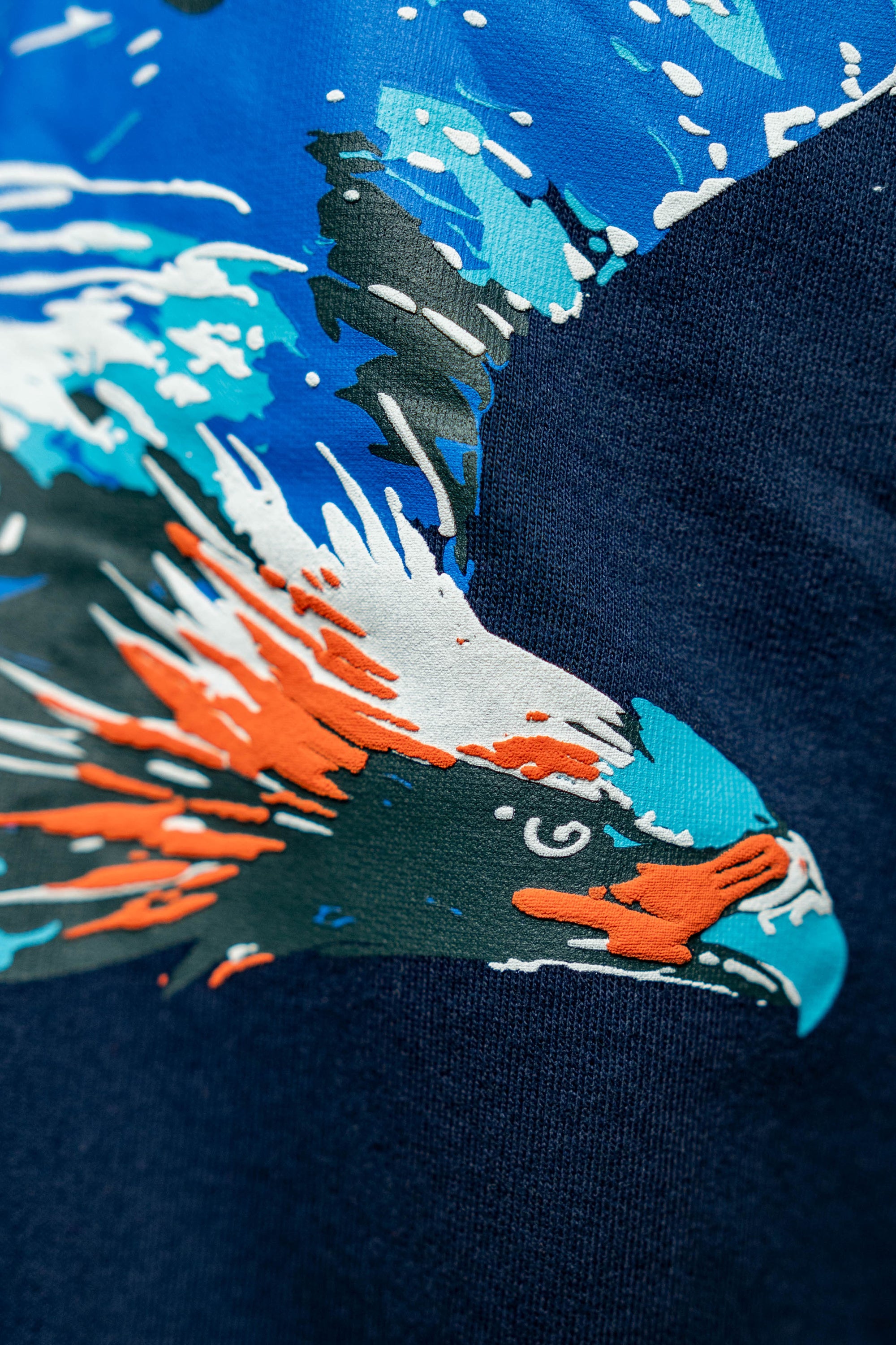 Sky Walker Navy Oversized T-Shirt