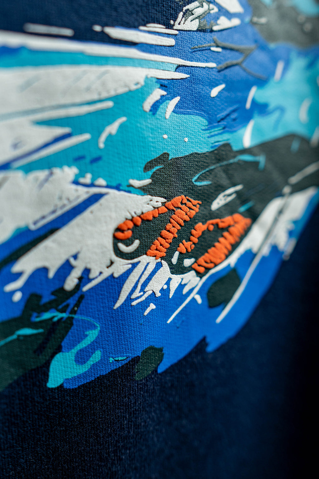 Sky Walker Navy Oversized T-Shirt