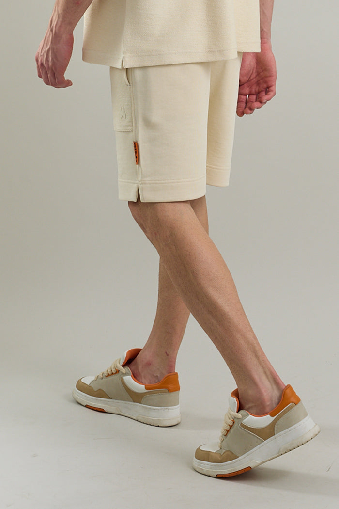 Fawn Textured Shorts