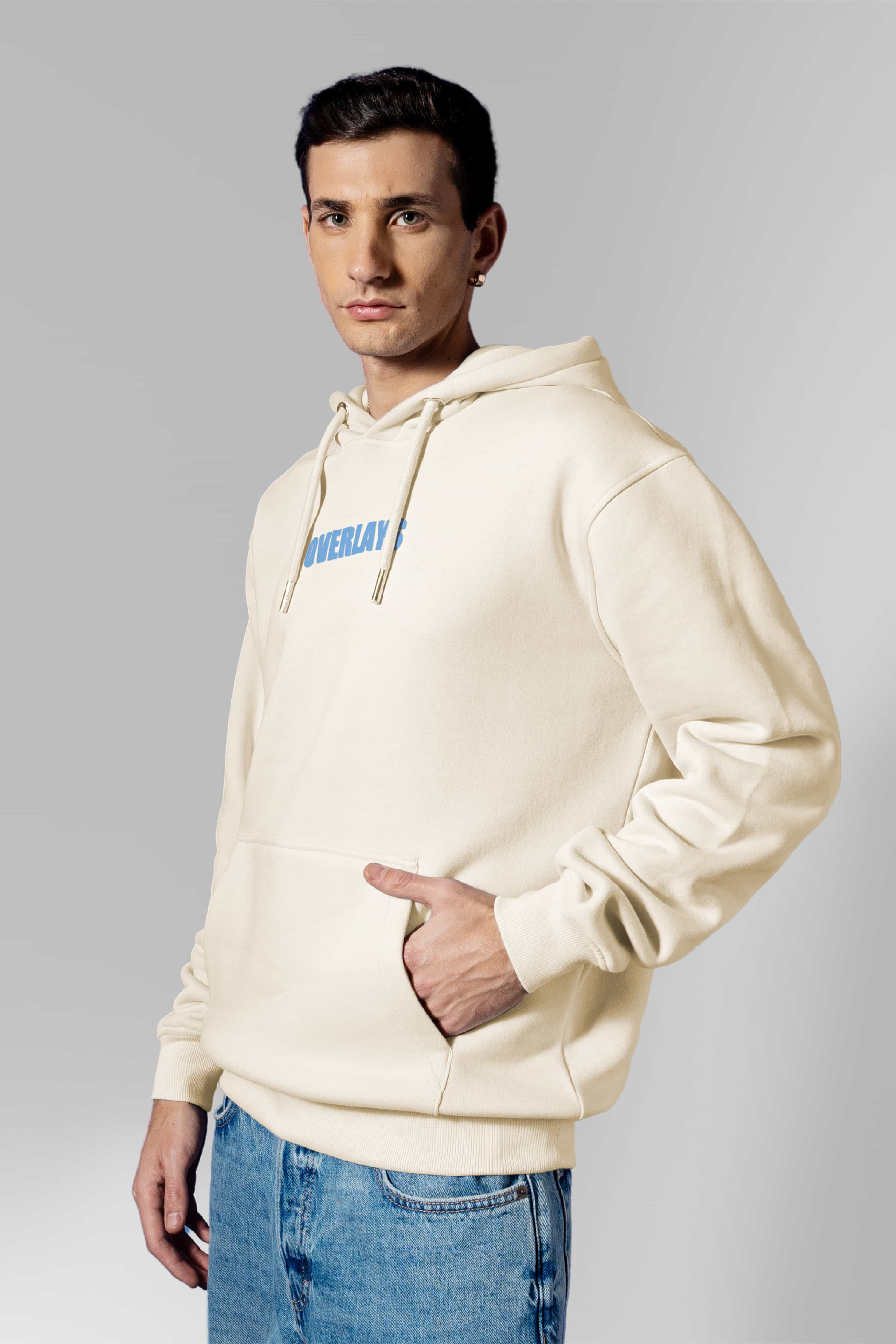 Champion Beige Oversized Hoodies