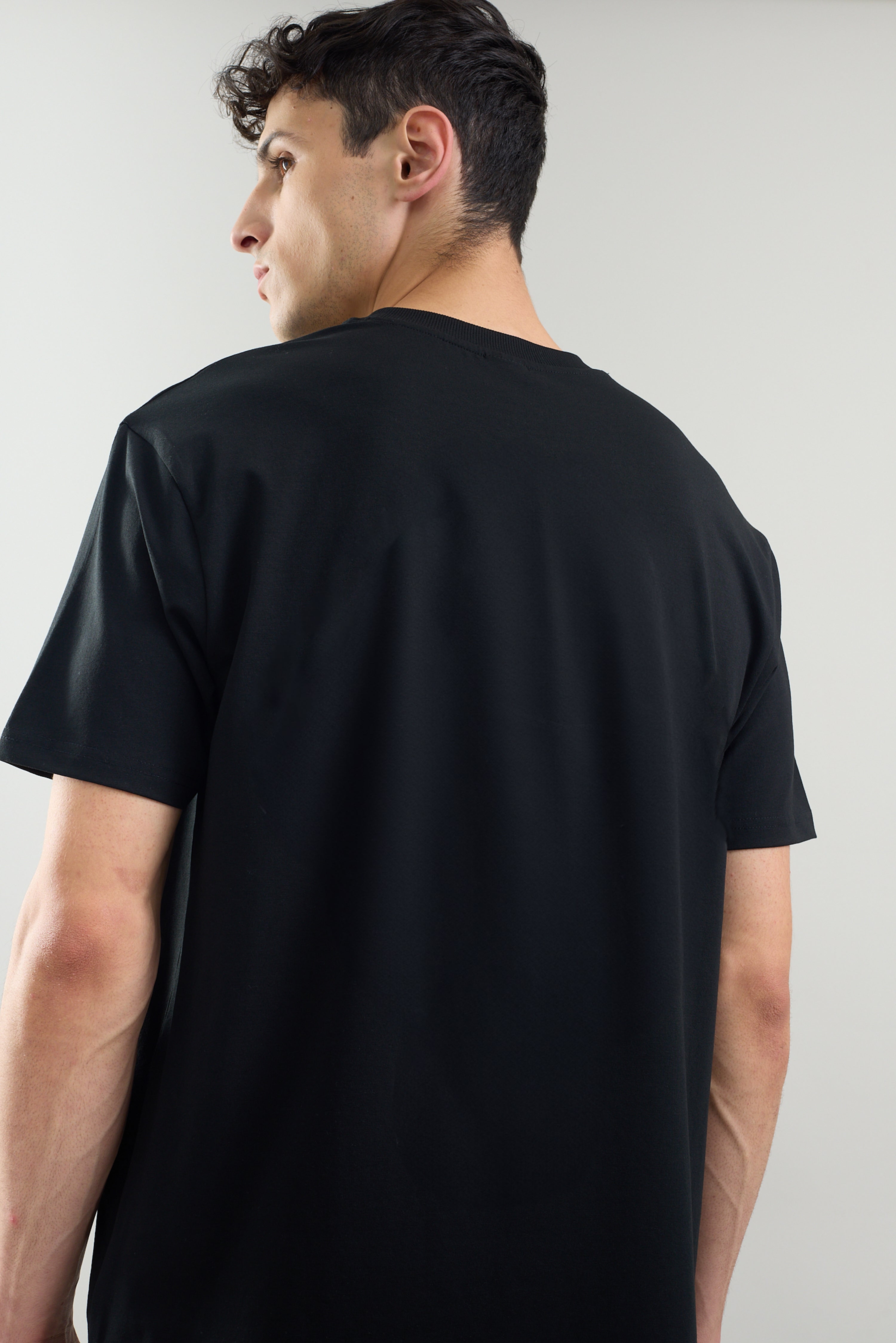 Be The Change Black Relaxed  Fit T-shirt - Ultra Soft