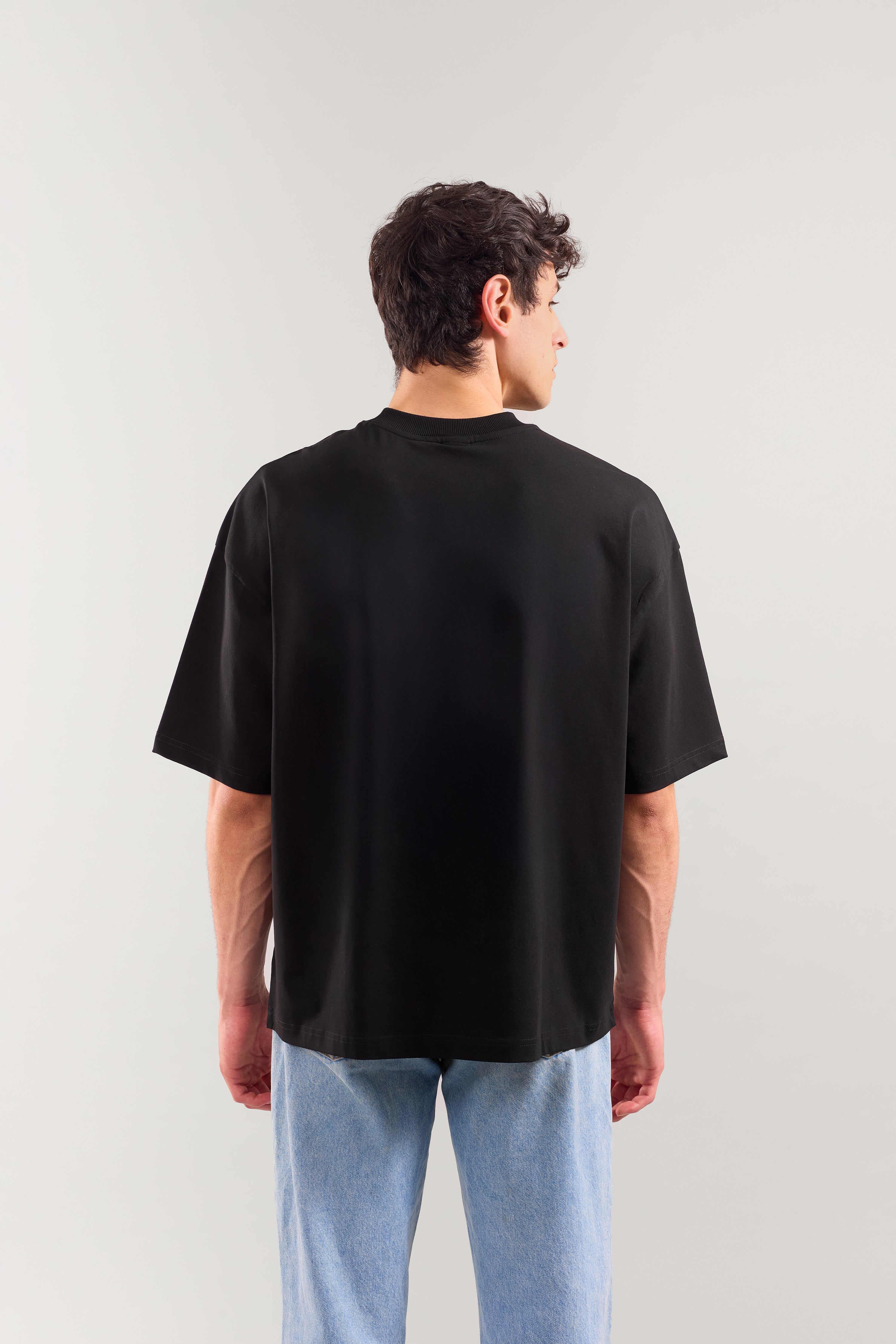 Heavy weight Black ARC Oversized Fit T- Shirt