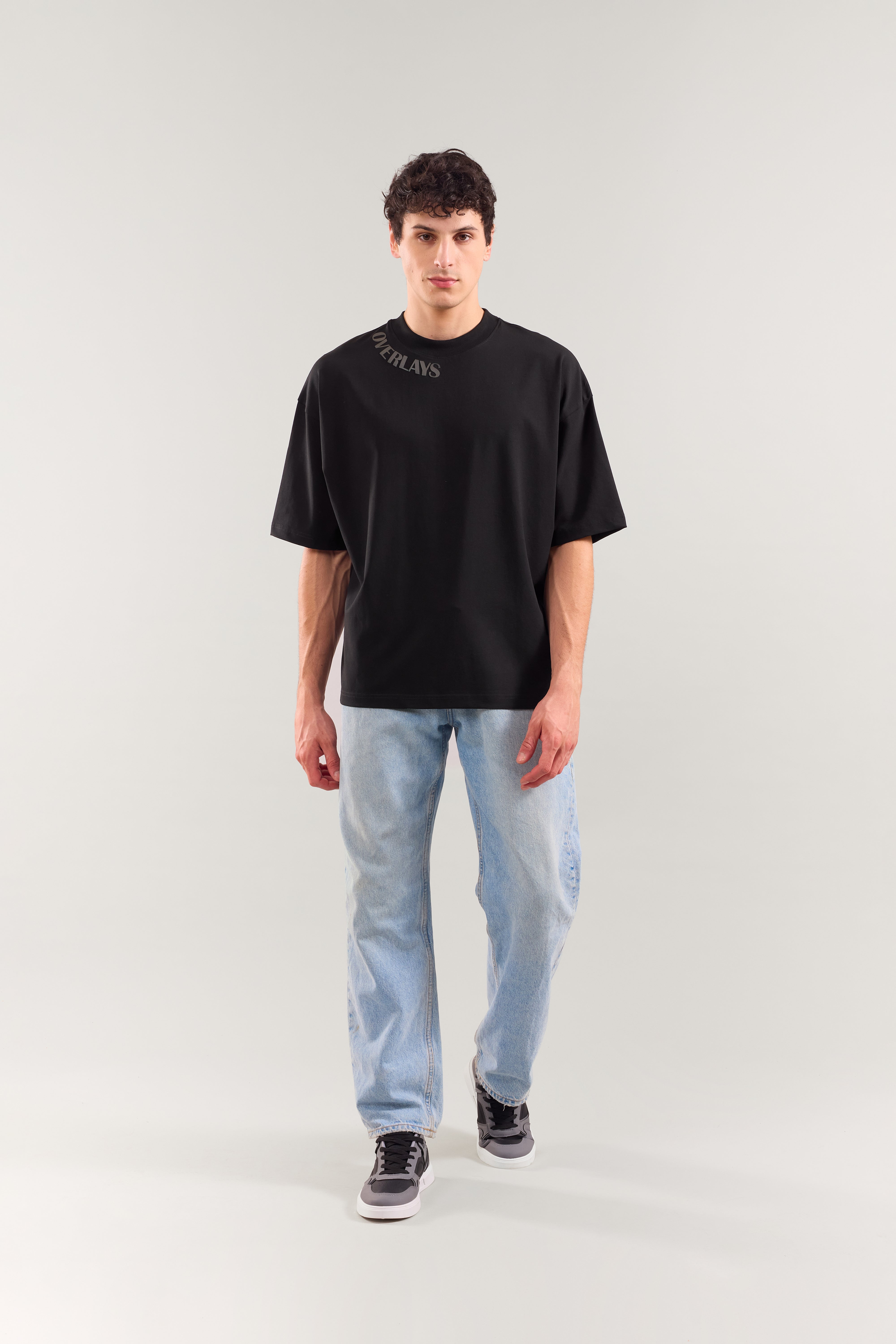 Heavy weight Black ARC Oversized Fit T- Shirt