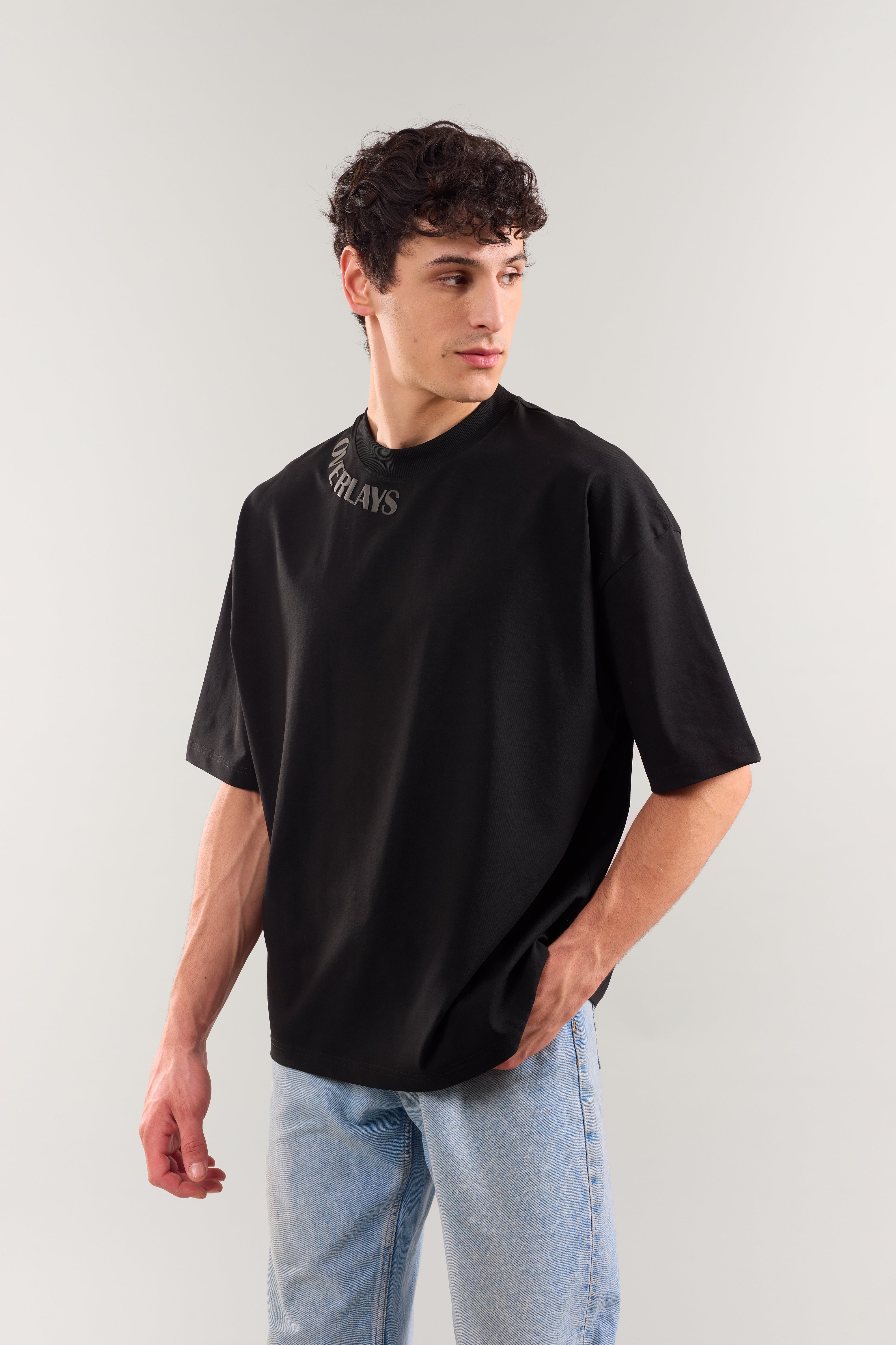 Heavy weight Black ARC Oversized Fit T- Shirt