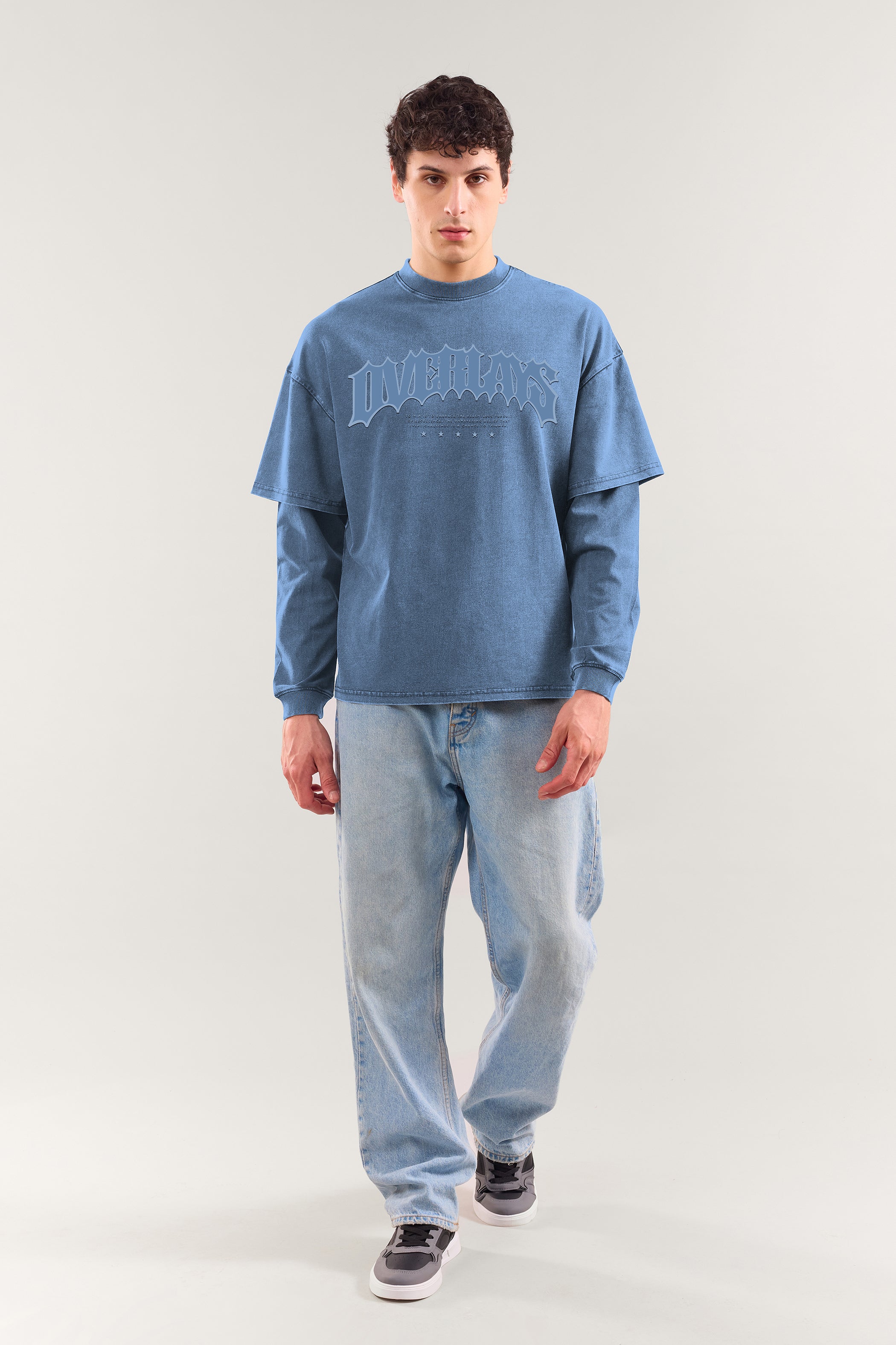 Artic Full Sleeve Acid Washed Ultra Soft T-shirt