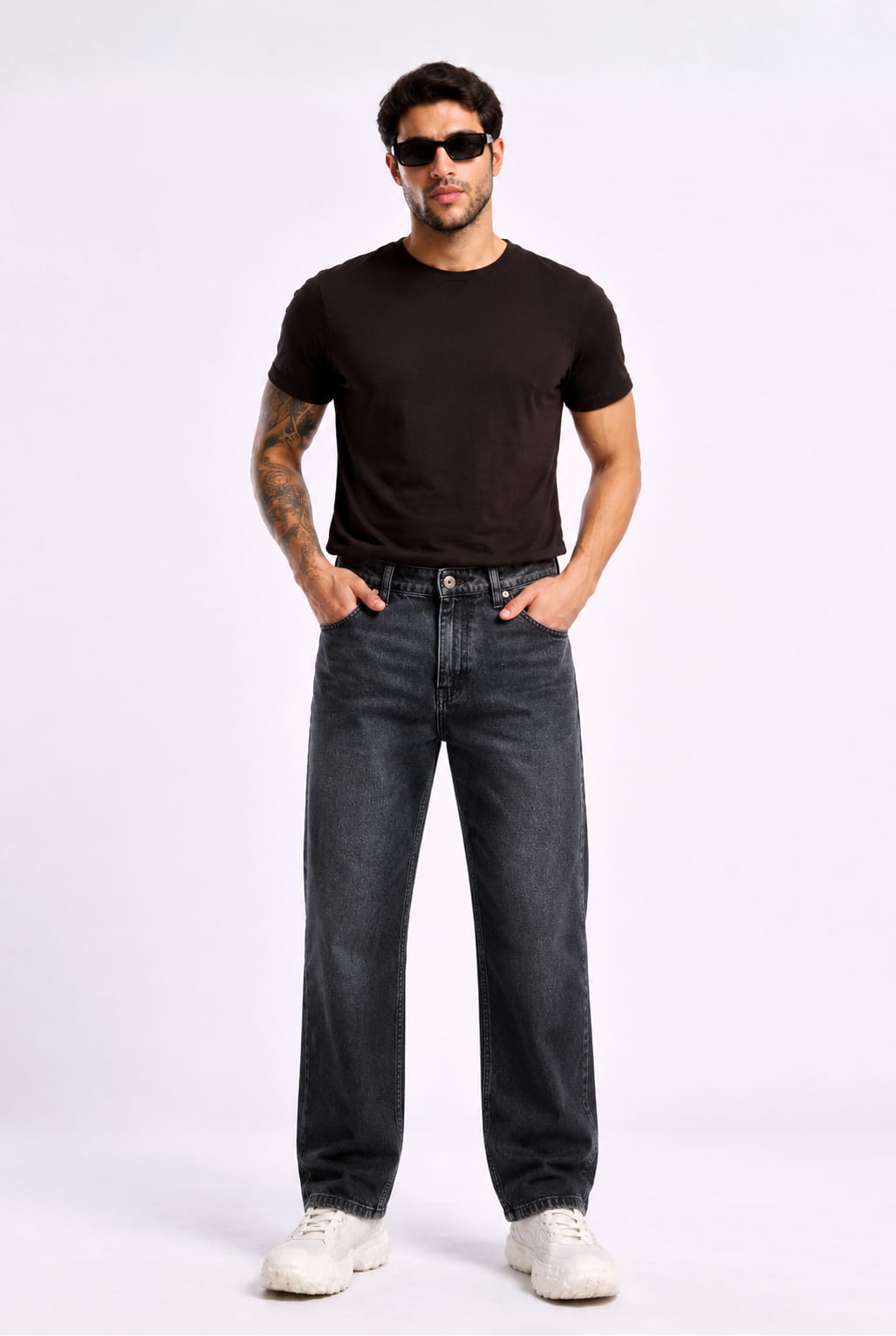 Phantom Black Washed Denim