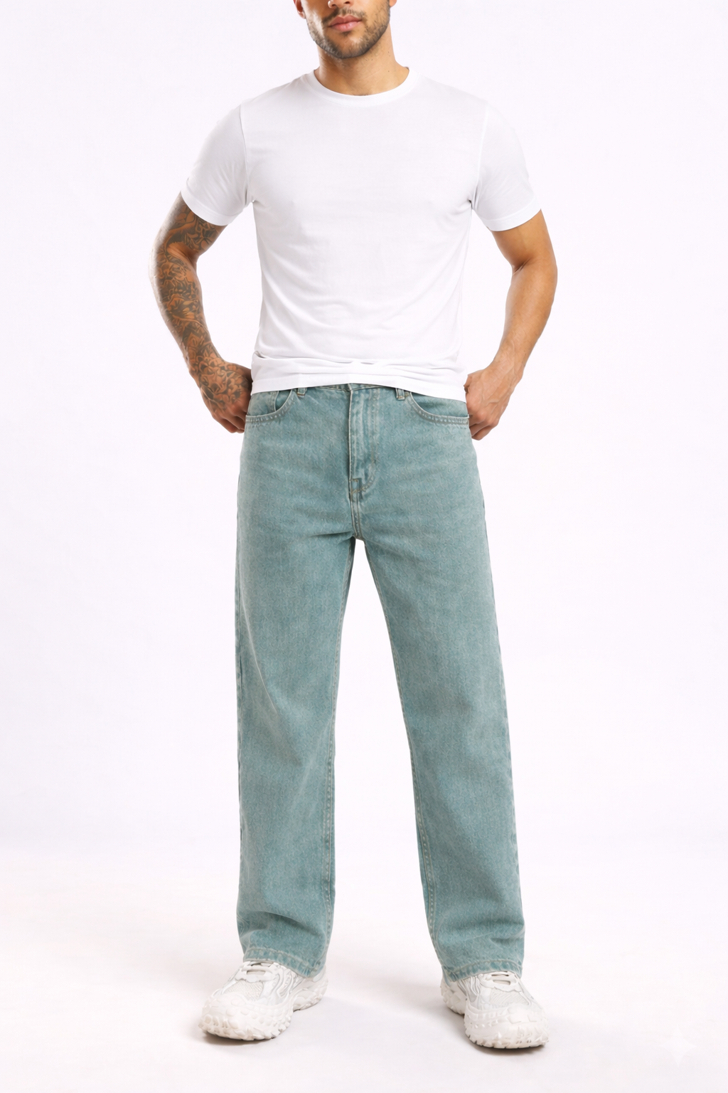 Moss Vintage Washed Cargo