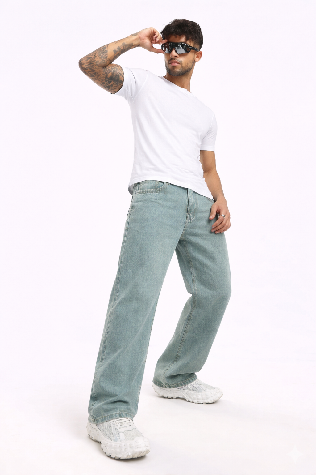 Moss Vintage Washed Cargo