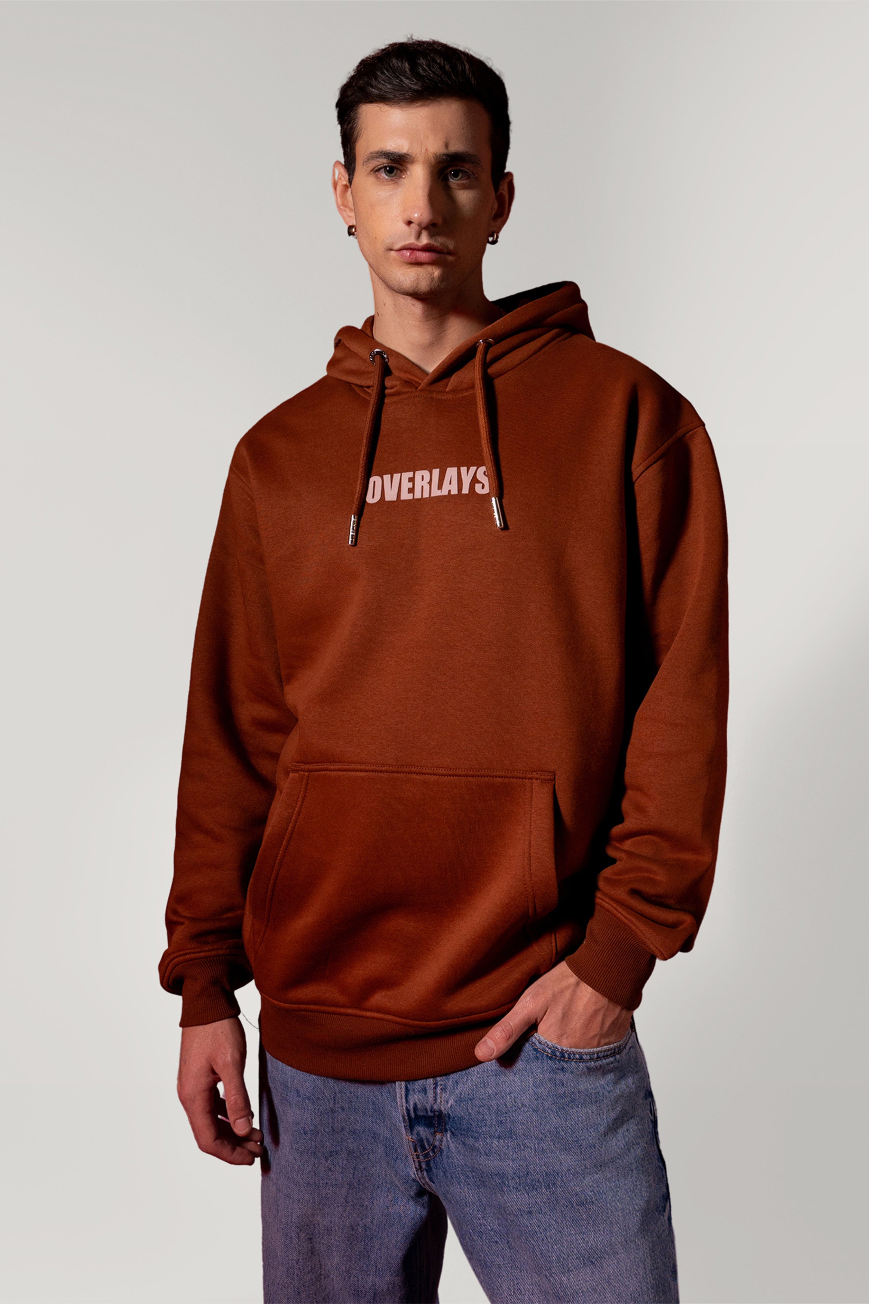 CoCoa Brown Oversized Hoodies