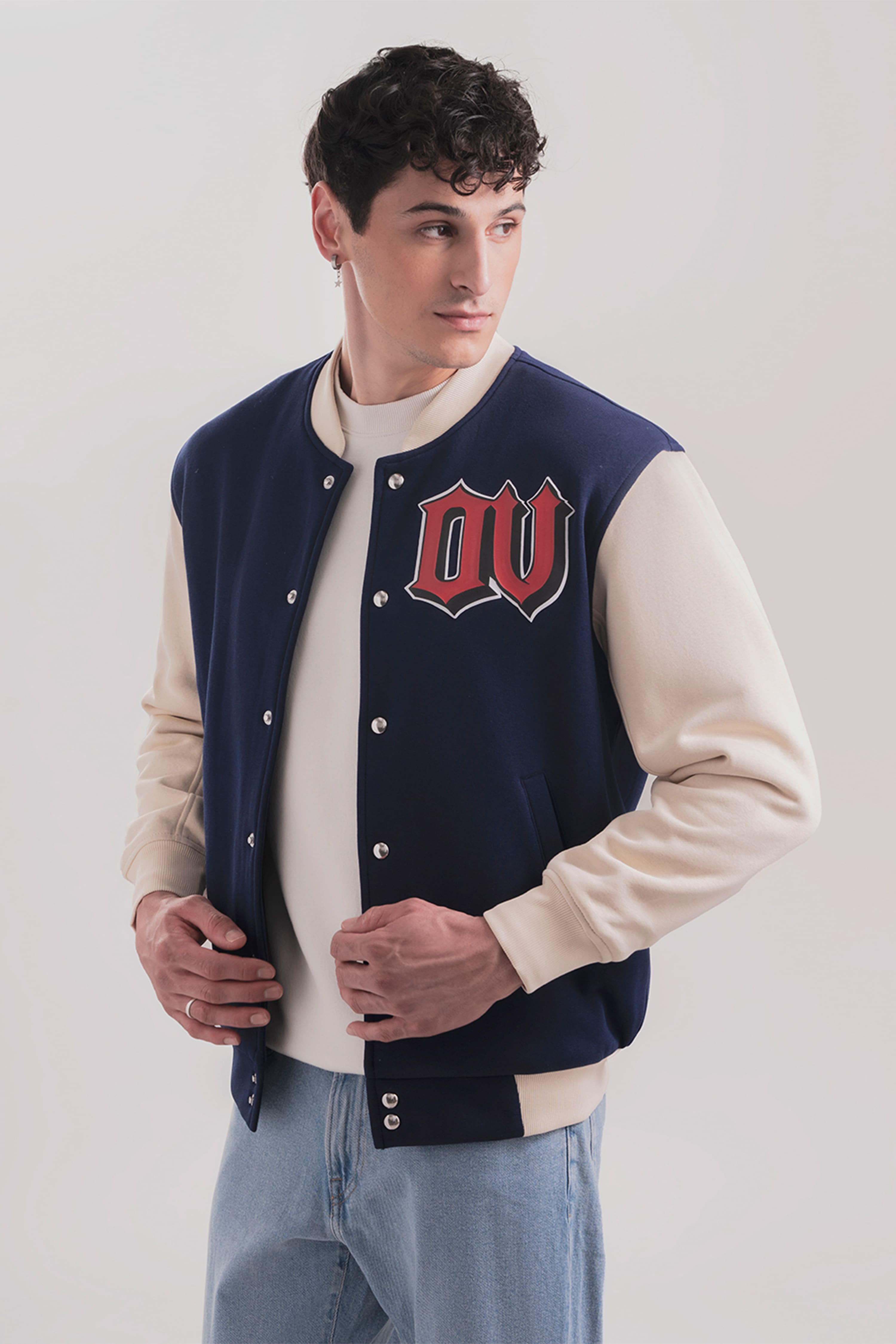 Conqueror Navy Beige Jacket