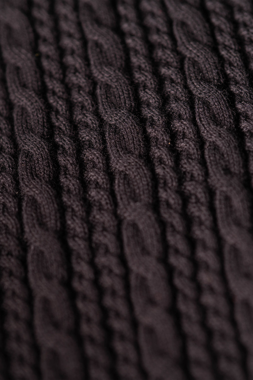 Black Cabel Knit T-Shirt