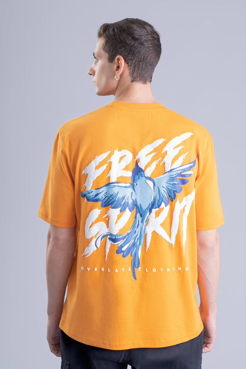 Partial Payment for Free Spirit Orange Relaxed Fit T-shirt - Ultra Soft - XS (Partial Payment) 1759254255-557
