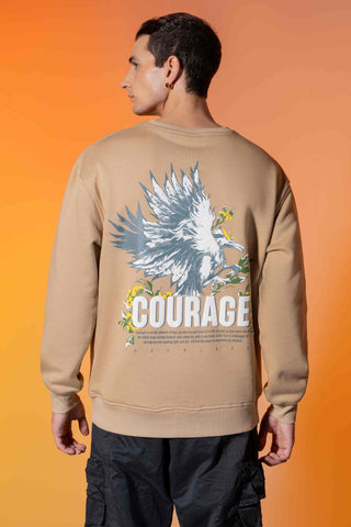 Courage Beige Sweatshirt