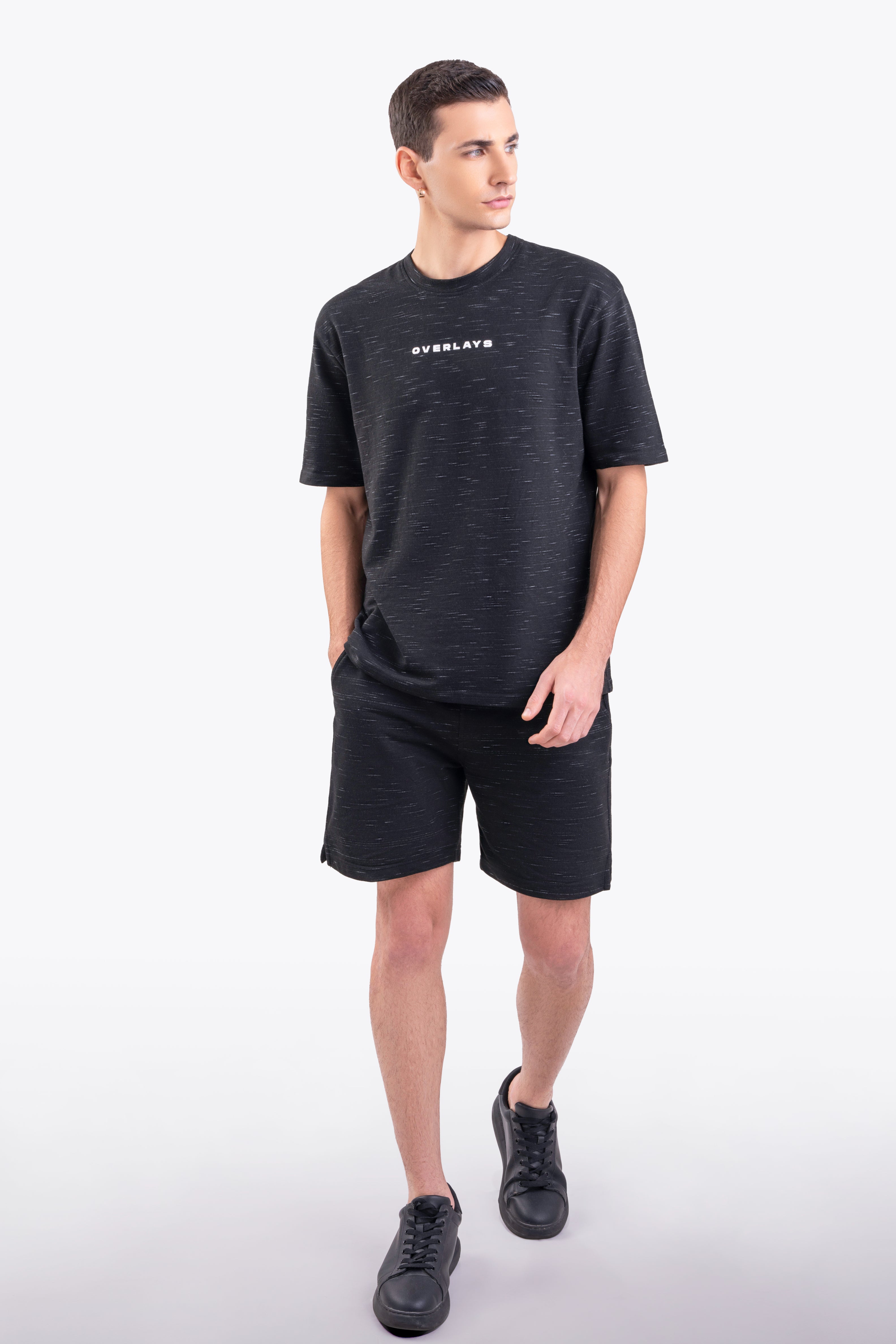 Black HeavyWeight Flash Oversized T-shirt