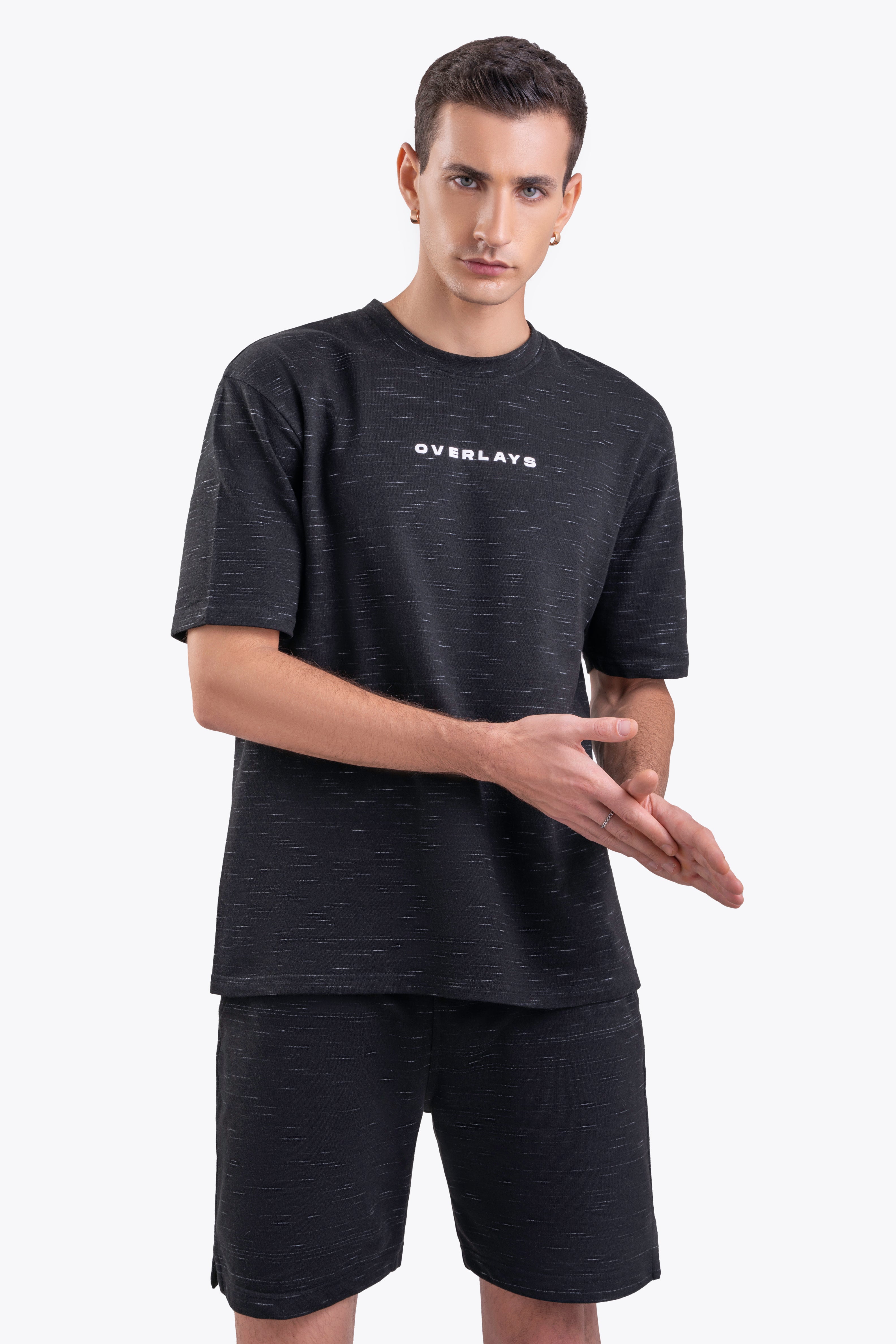 Black HeavyWeight Flash Oversized T-shirt