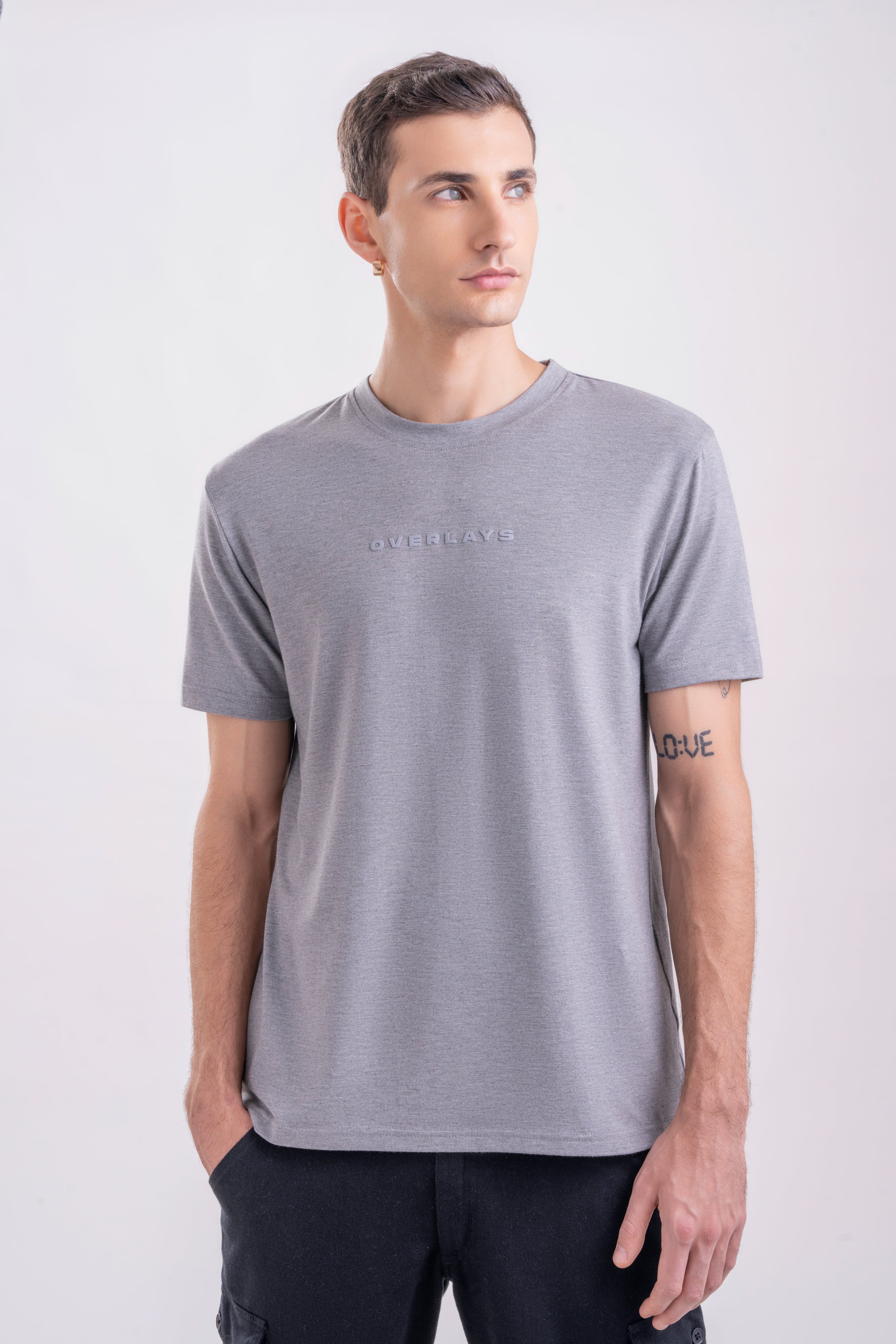 Smokey Grey Regular Fit T-shirt