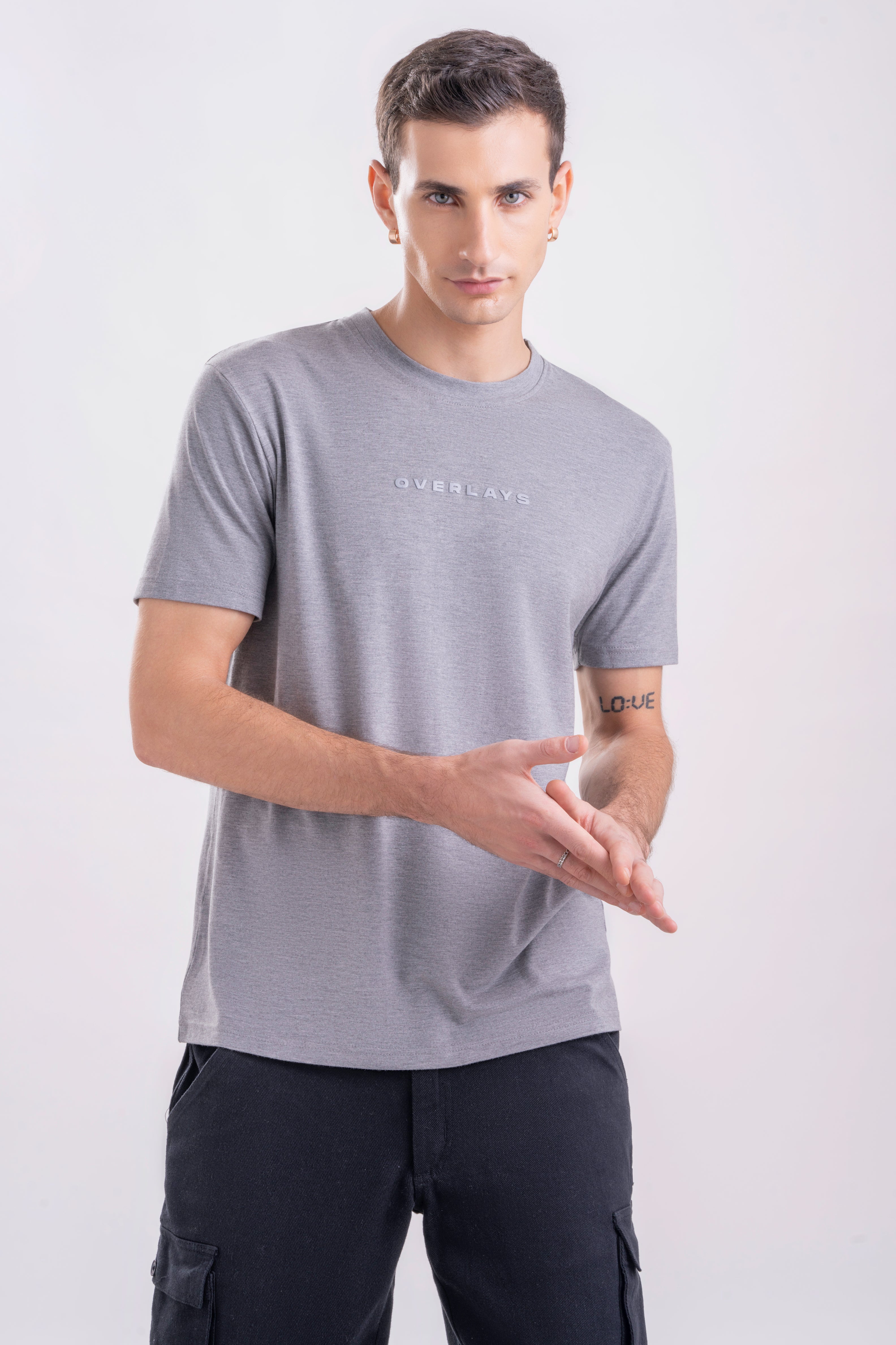 Smokey Grey Regular Fit T-shirt