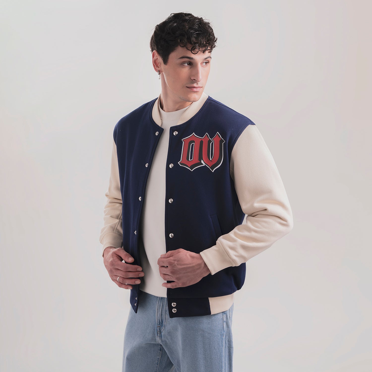 Conqueror Navy Beige Jacket