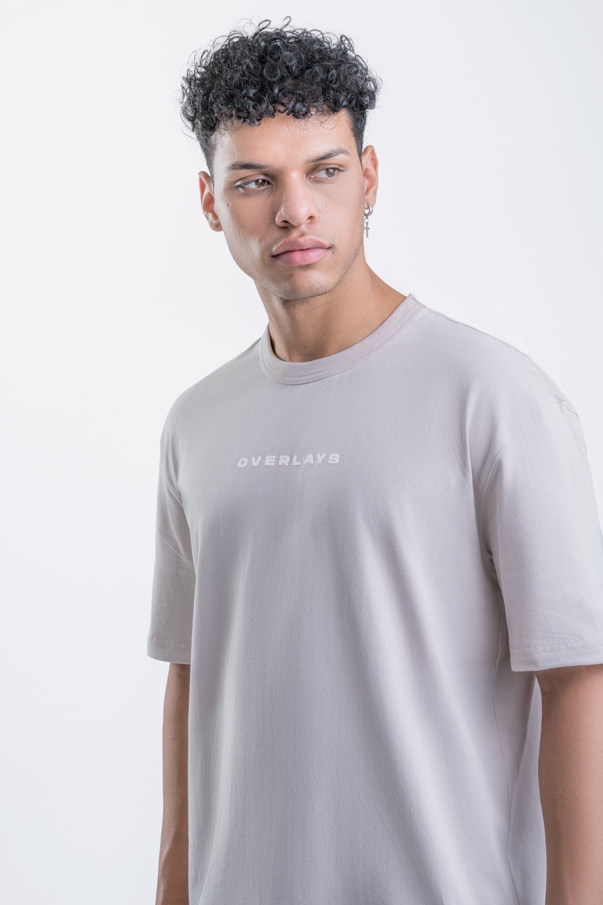 Relaxed Fit Men's Free Spirit Tshirt - Beige