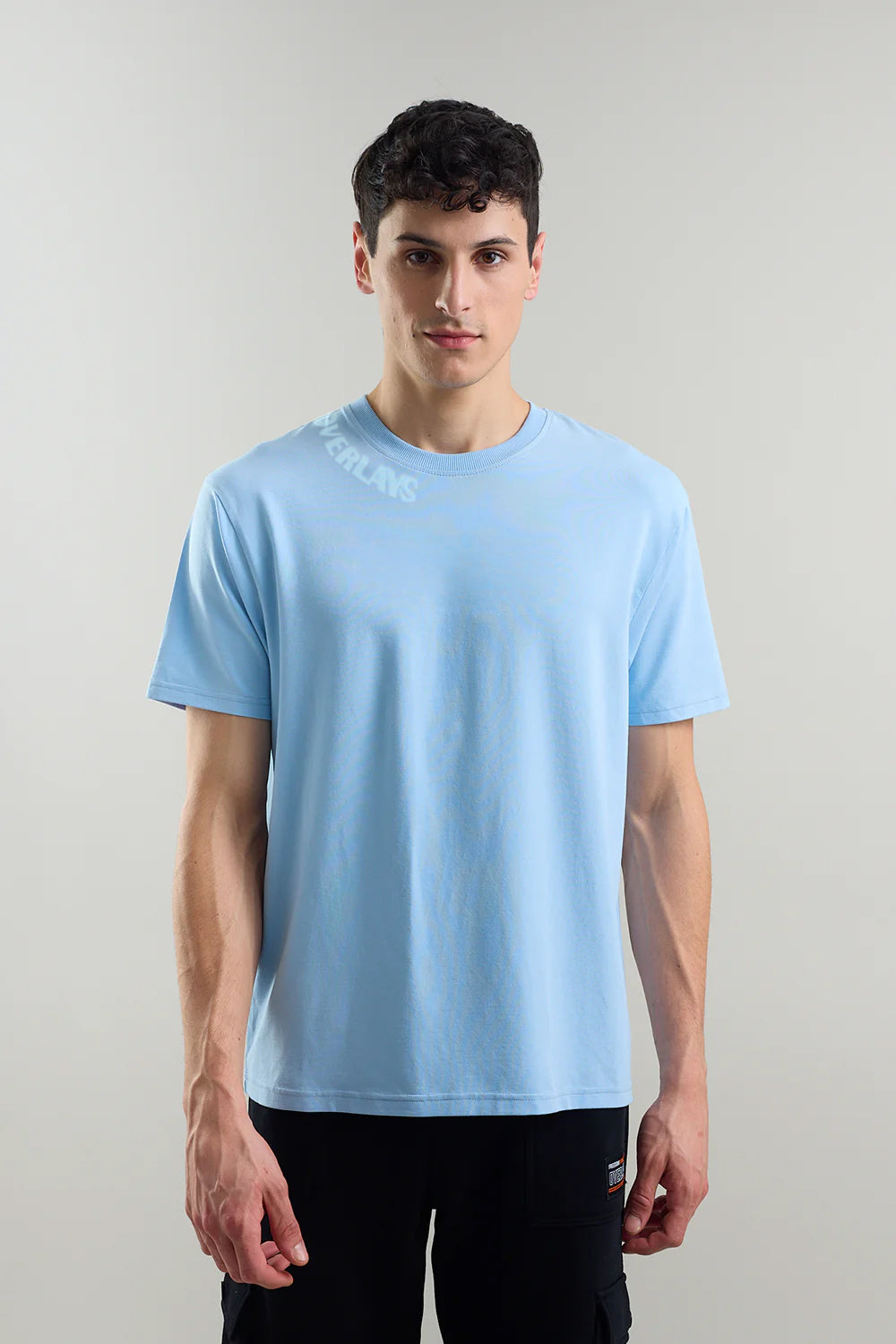 Blue Arc Relaxed Fit T-Shirt