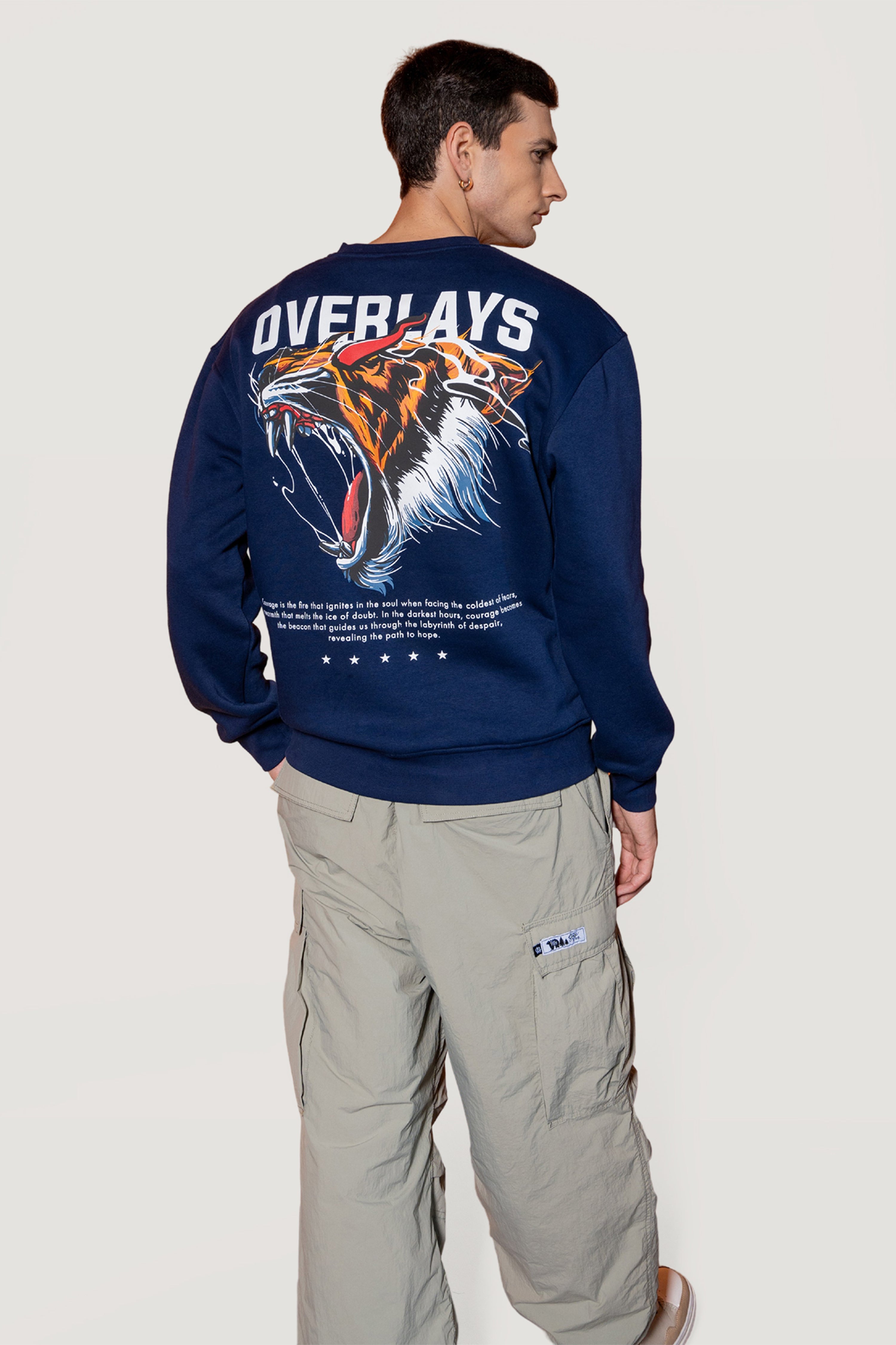 Fearless Navy Sweatshirt