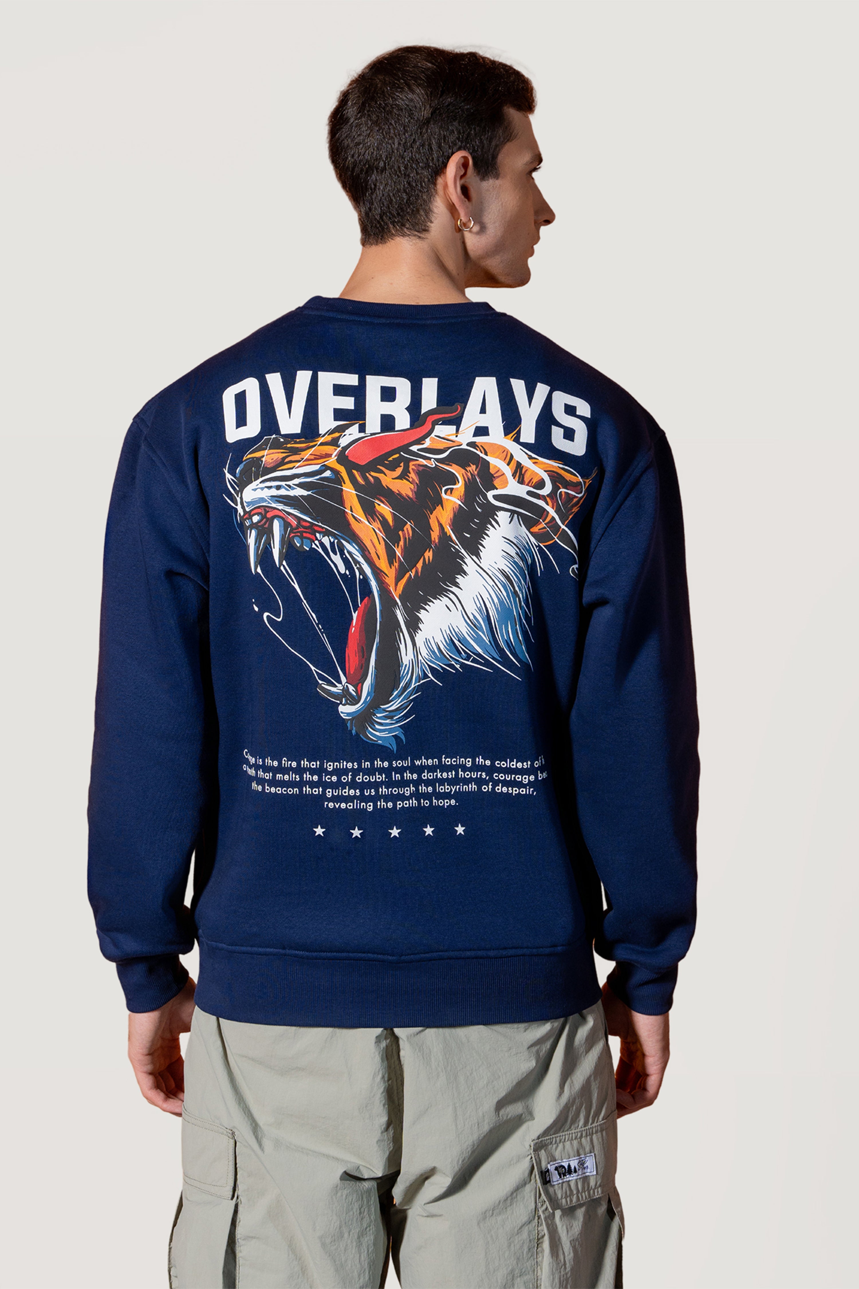 Fearless Navy Sweatshirt