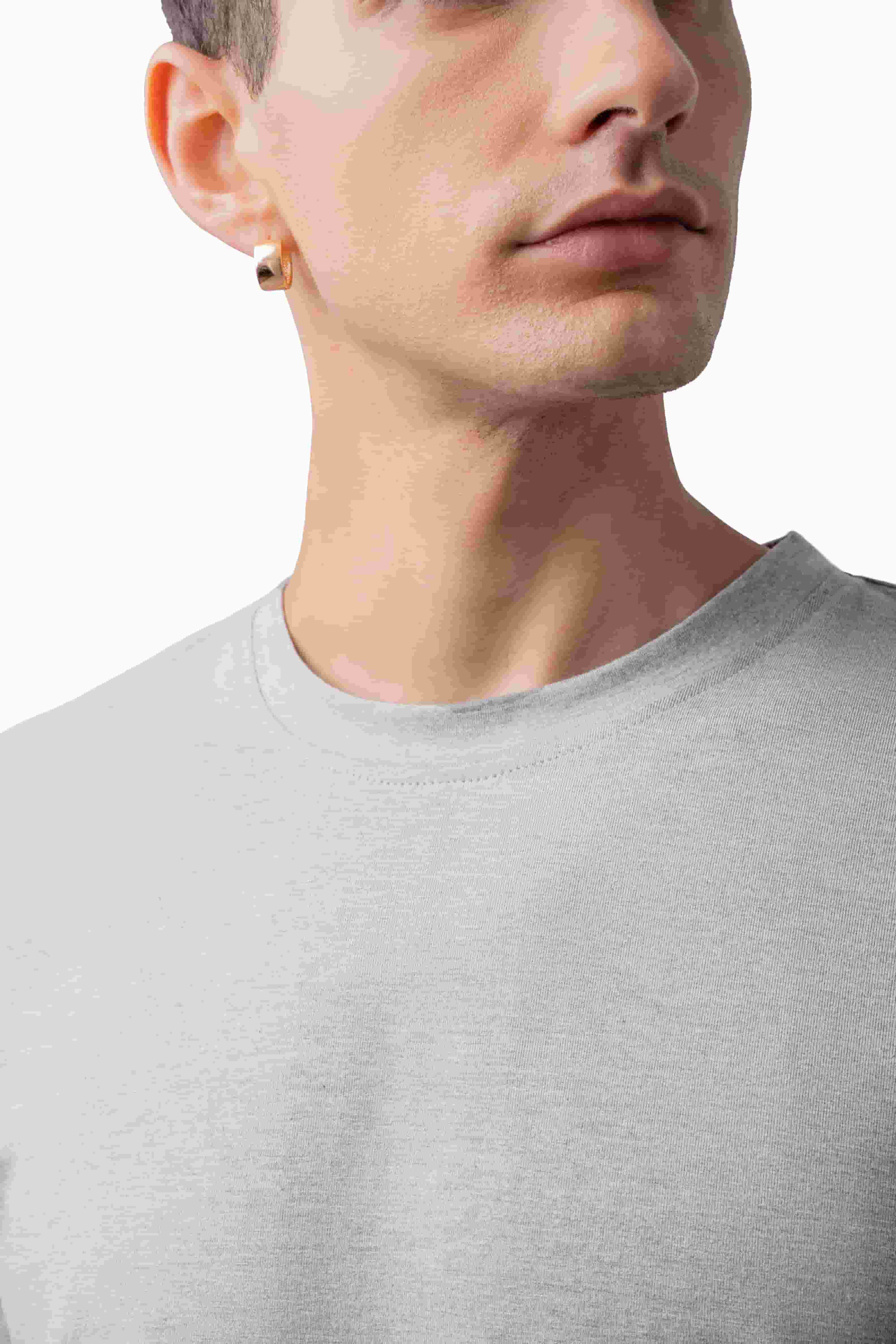 Foxy Grey Regular Fit T-shirt - Ultra Soft